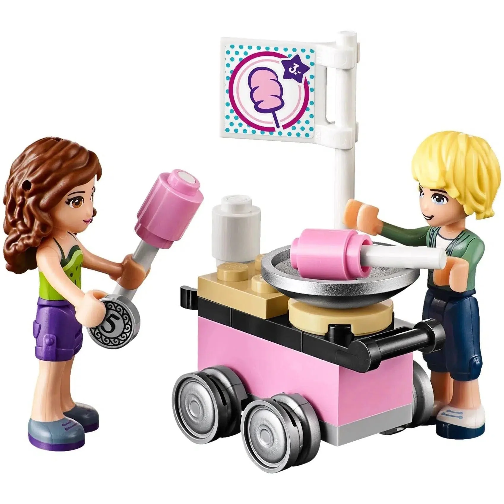 LEGO [Friends] - Amusement Park Bumper Cars Building Set - Amusement Park Series (41133) - Image 7