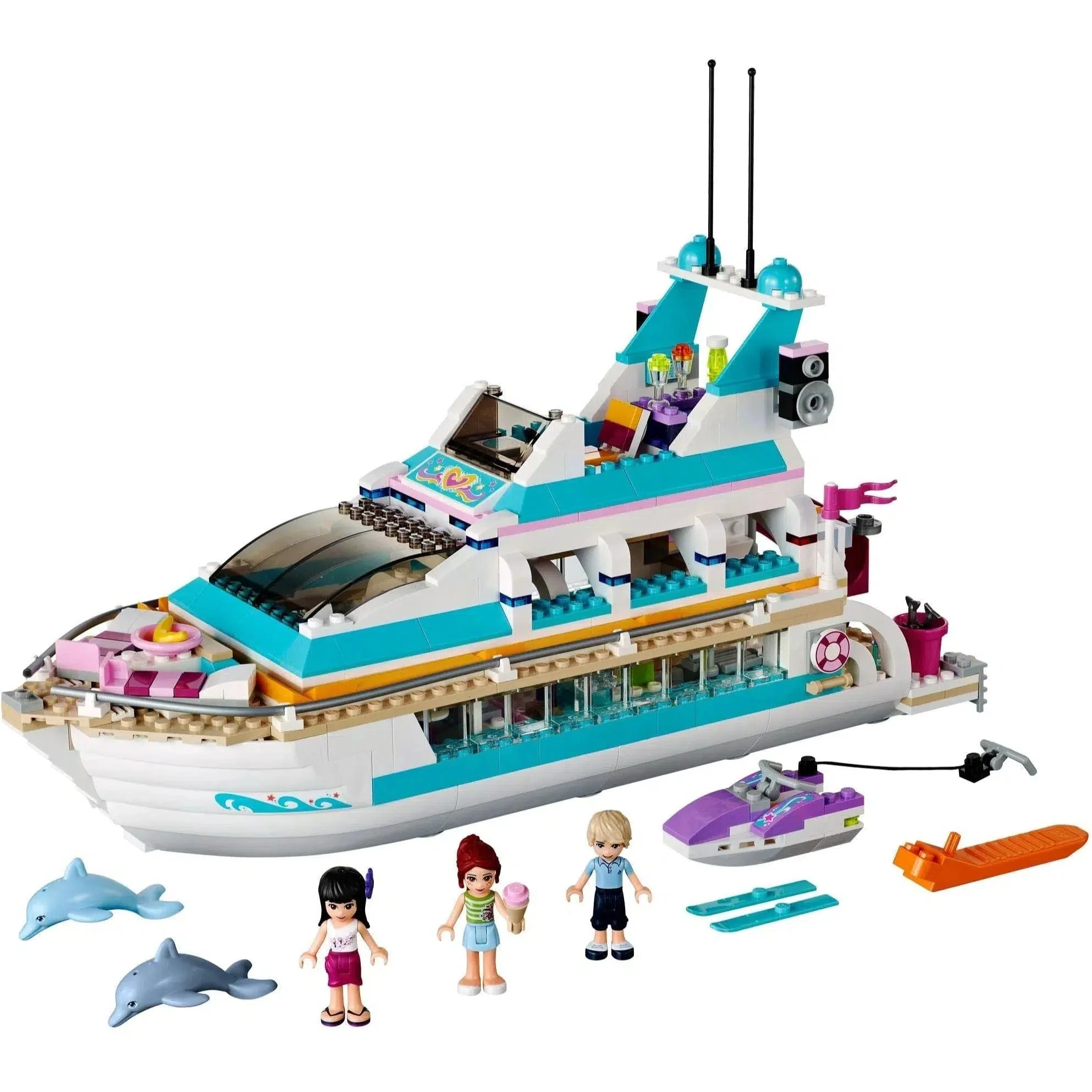 LEGO [Friends] - Dolphin Cruiser Building Set - Summer Series (41015) - Image 2