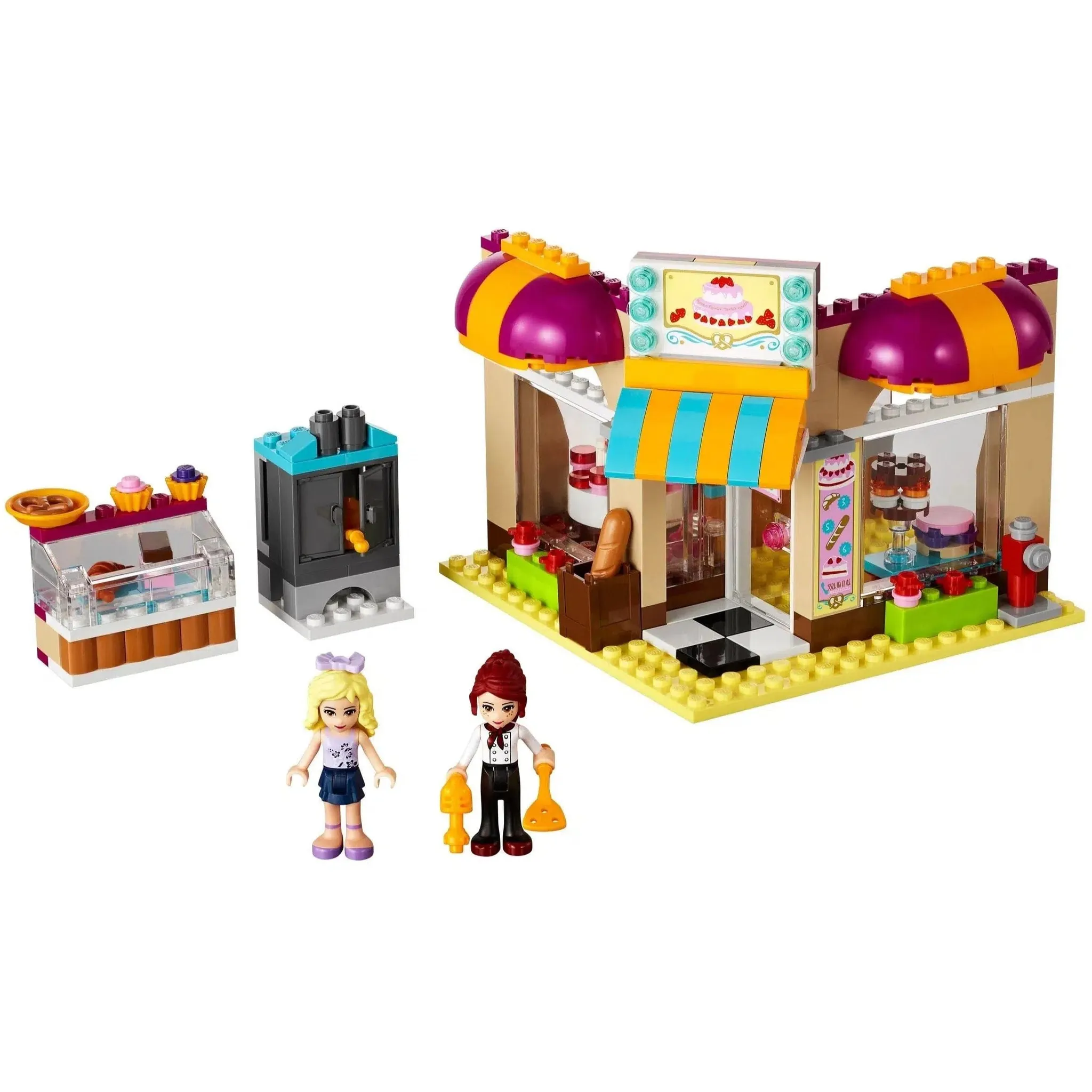 LEGO [Friends] - Downtown Bakery Building Set - Heartlake City Series (41006) - Image 2