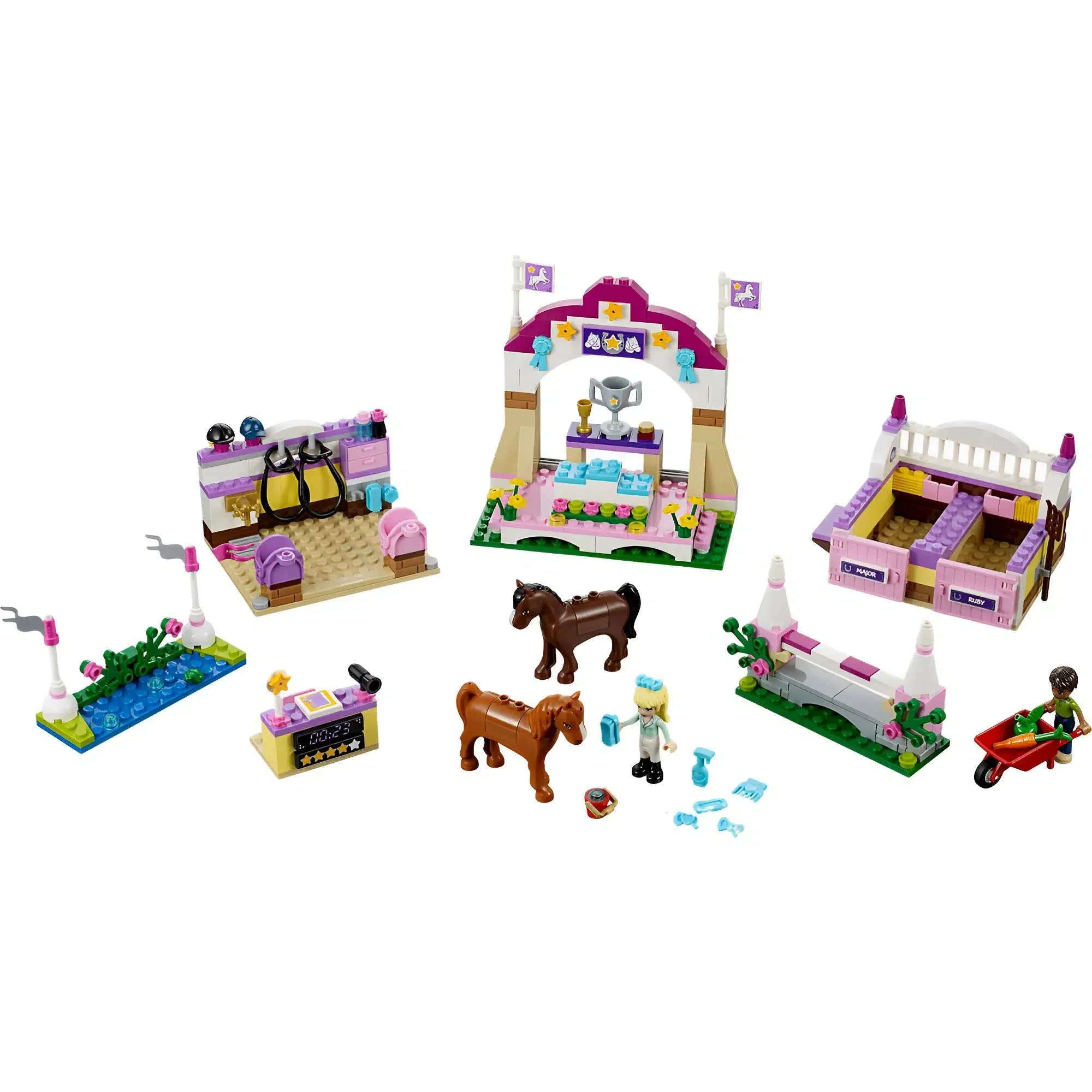 LEGO [Friends] - Heartlake Horse Show Building Set - Sports Series (41057) - Image 2