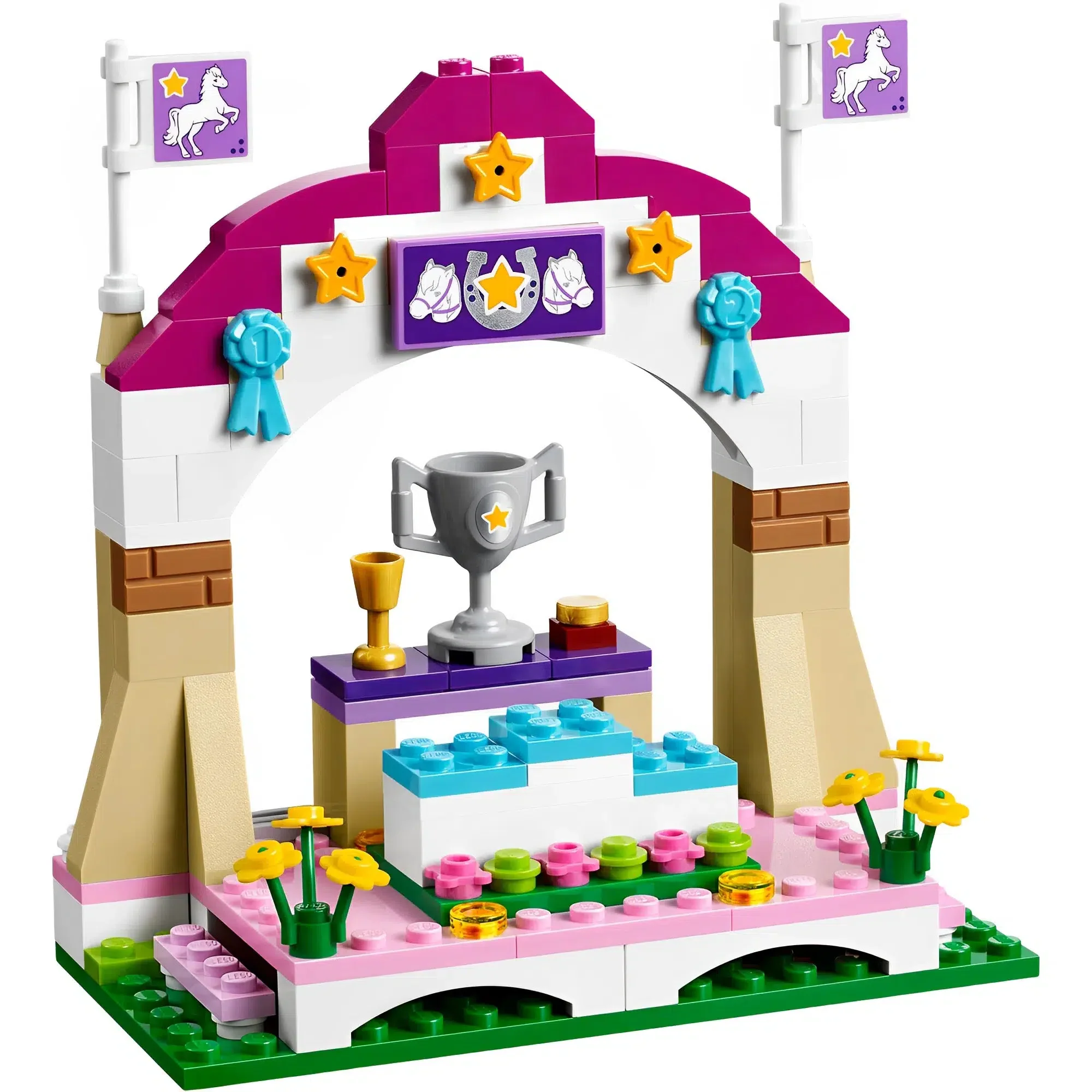 LEGO [Friends] - Heartlake Horse Show Building Set - Sports Series (41057) - Image 3