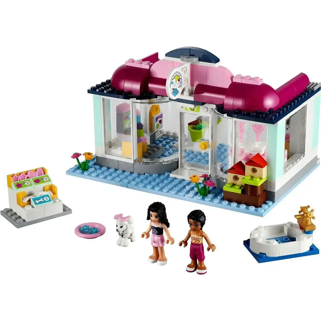 LEGO [Friends] - Heartlake Pet Salon Building Set - Heartlake City Series (41007) - Image 2