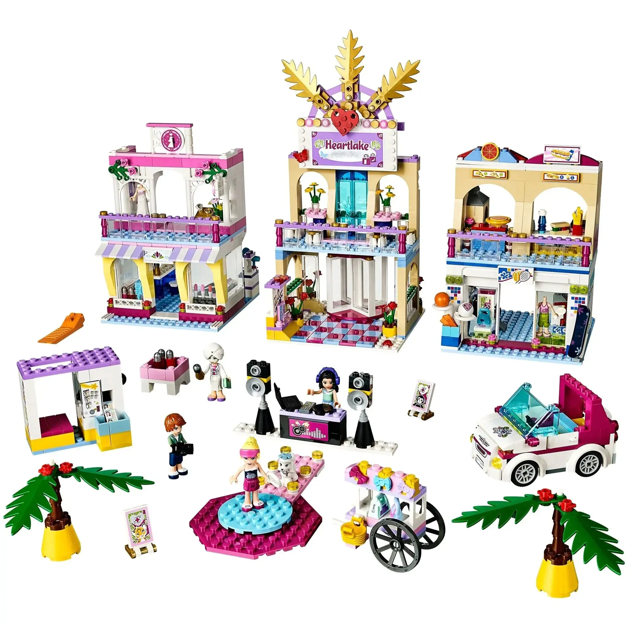 LEGO [Friends] - Heartlake Shopping Mall Building Set - Heartlake City Series (41058) - Image 2