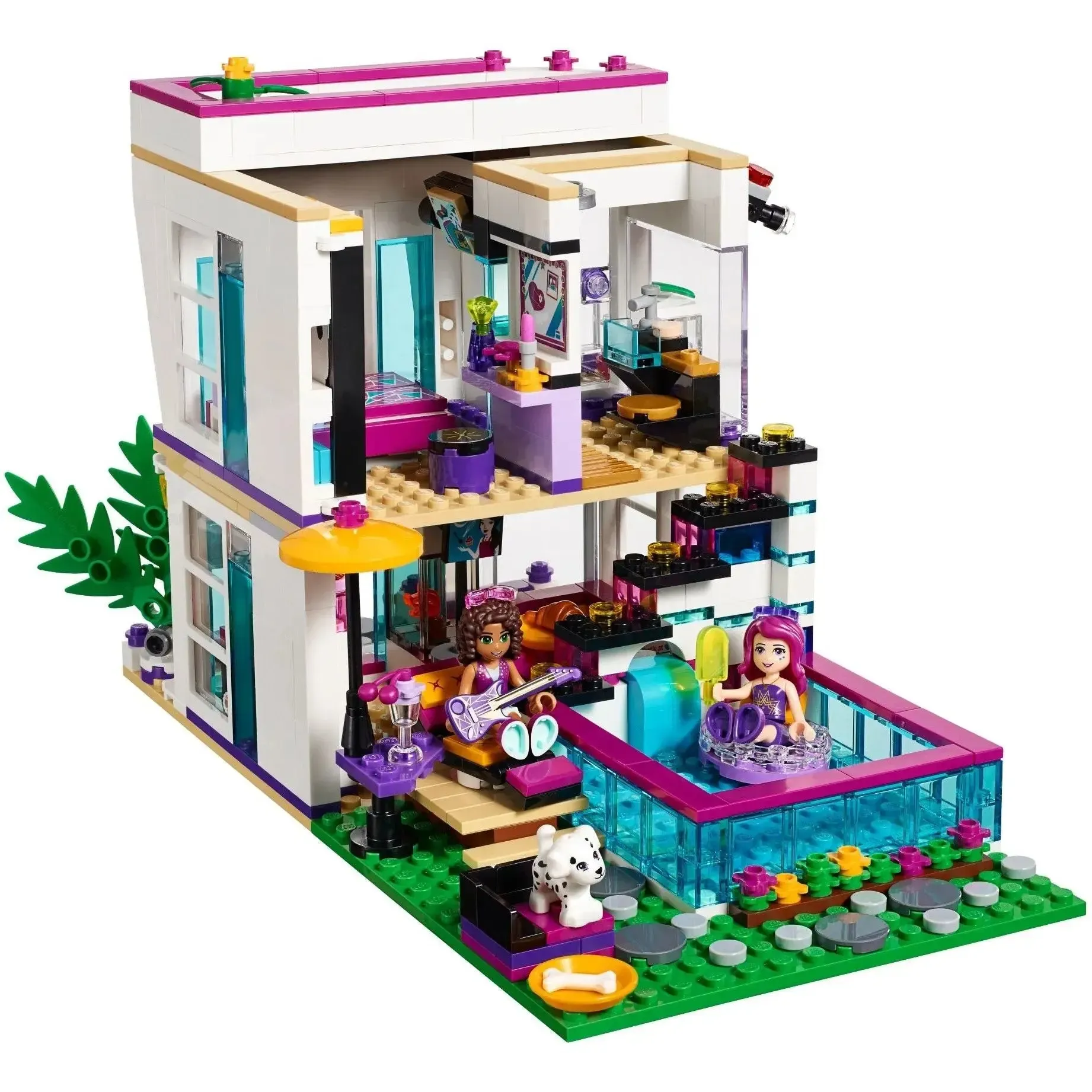 LEGO [Friends] - Livi's Pop Star House Building Set - Pop Star Series (41135) - Image 3