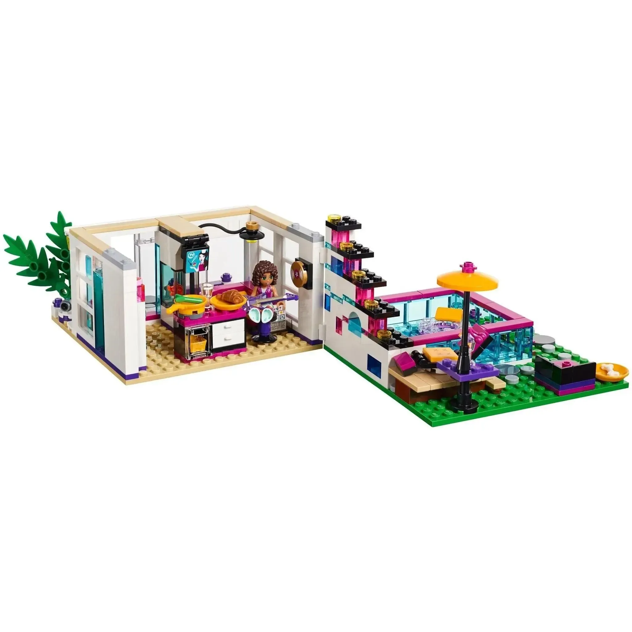 LEGO [Friends] - Livi's Pop Star House Building Set - Pop Star Series (41135) - Image 6