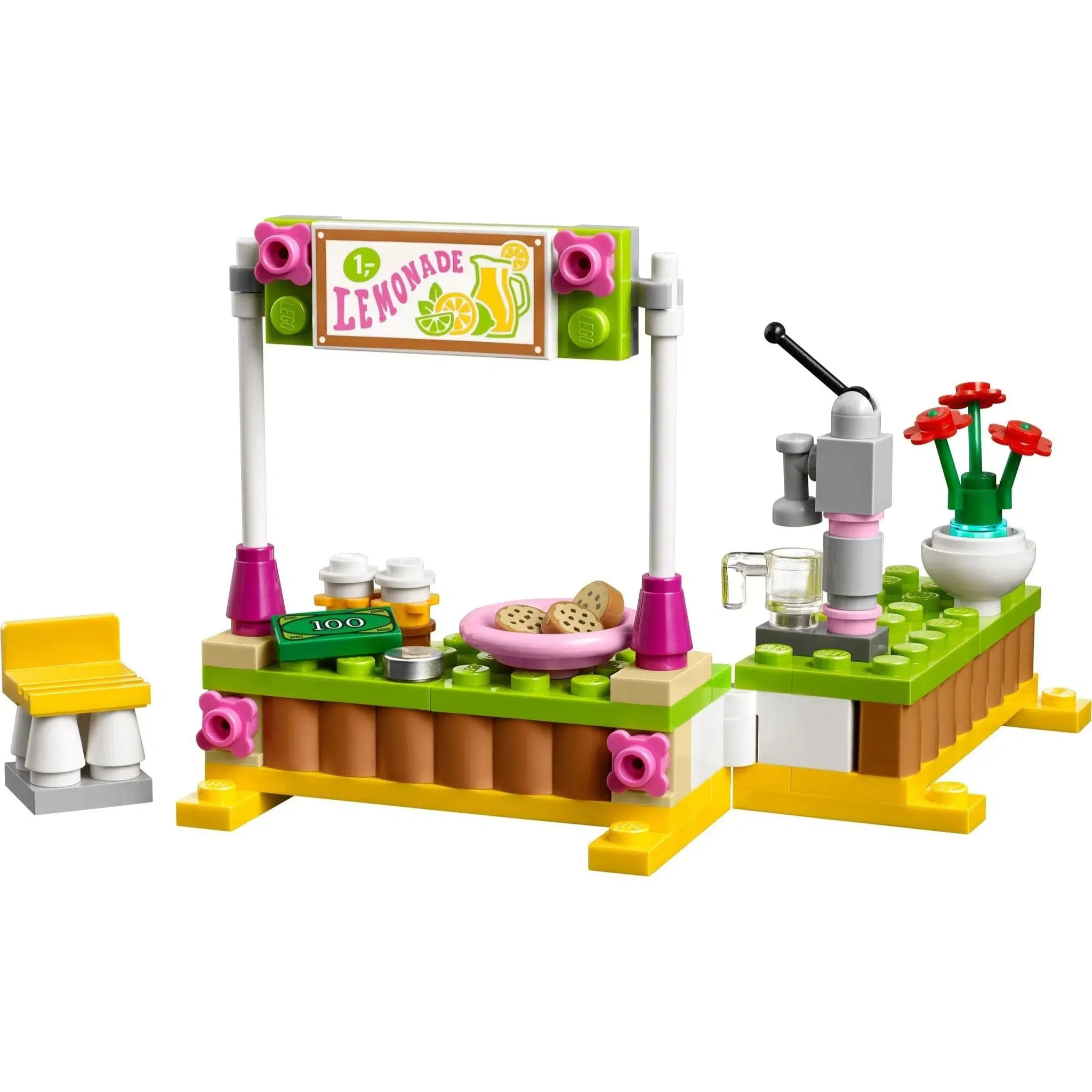 LEGO [Friends] - Mia's Lemonade Stand Building Set - General Series (41027) - Image 3