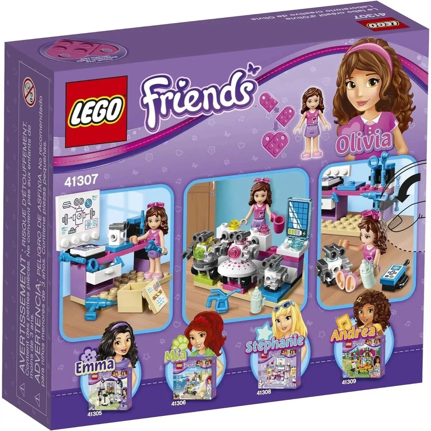 LEGO [Friends] - Olivia's Creative Lab Building Set - Science Series (41307) - Image 8