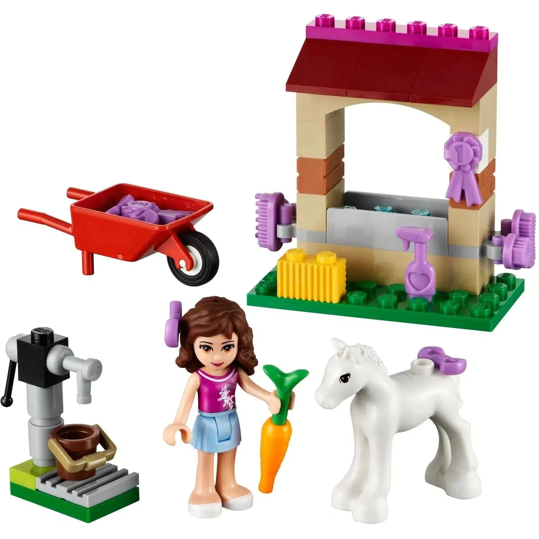 LEGO [Friends] - Olivia's Newborn Foal Building Set - Farm Series (41003) - Image 2