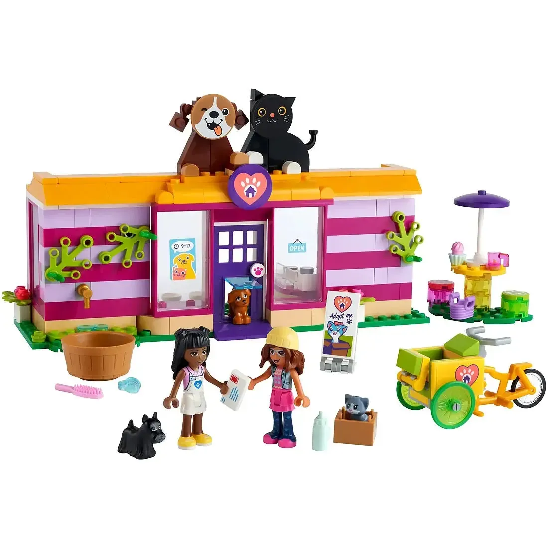 LEGO [Friends] - Pet Adoption Café Building Set - Heartlake City Series (41699) - Image 2