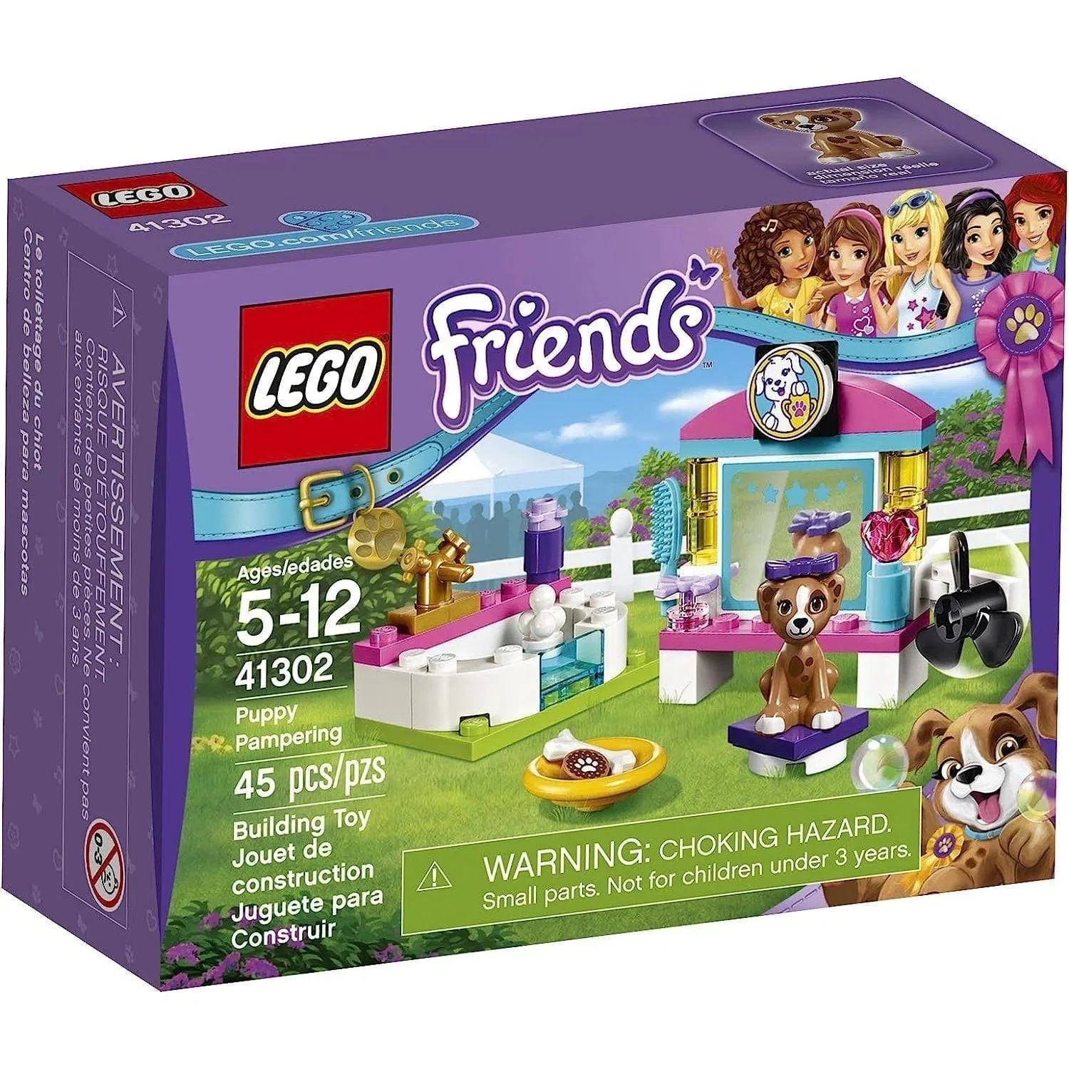 LEGO [Friends] - Puppy Pampering Building Set - Dog Show Series (41302)