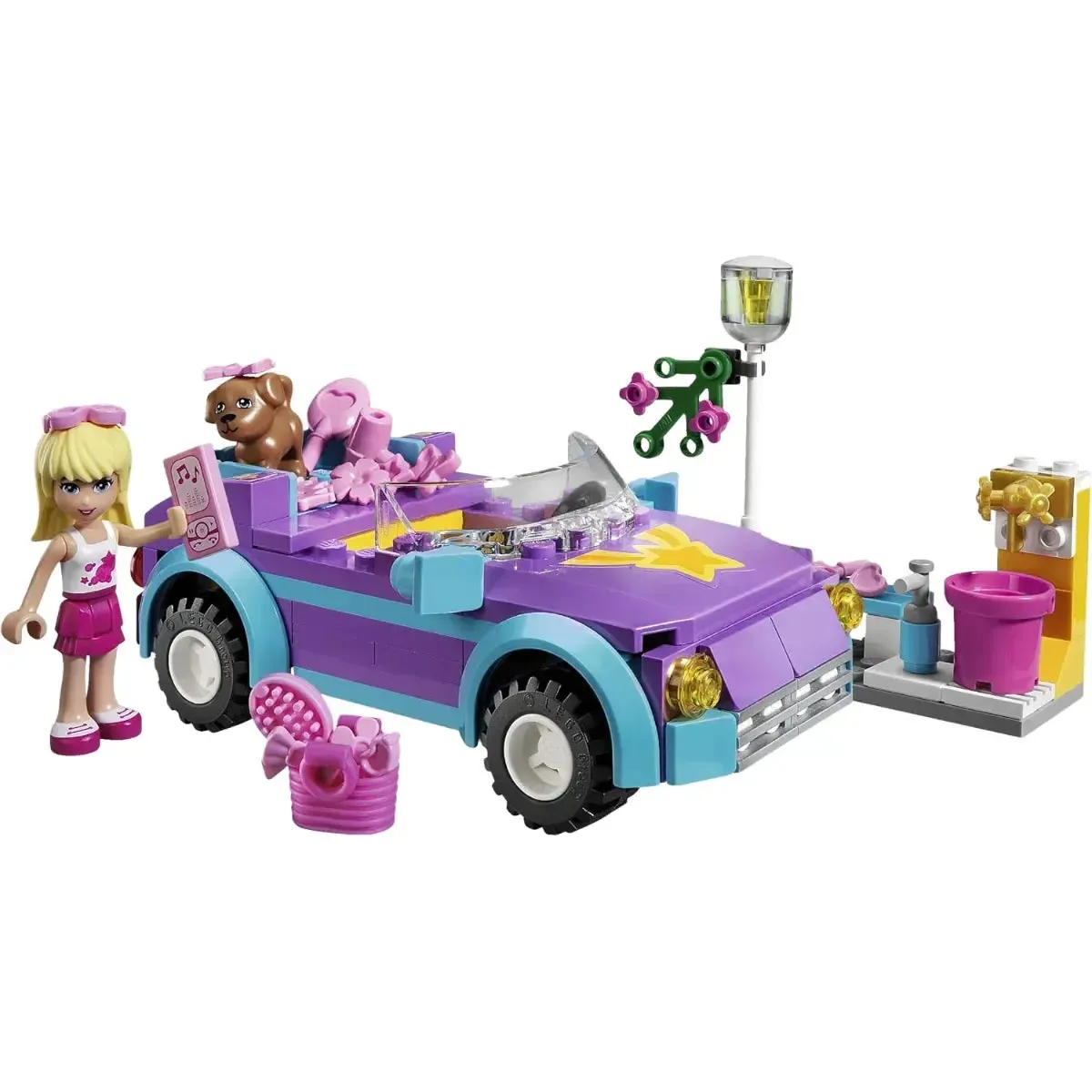 LEGO [Friends] - Stephanie's Cool Convertible Building Set - Traffic Series (3183) - Image 2