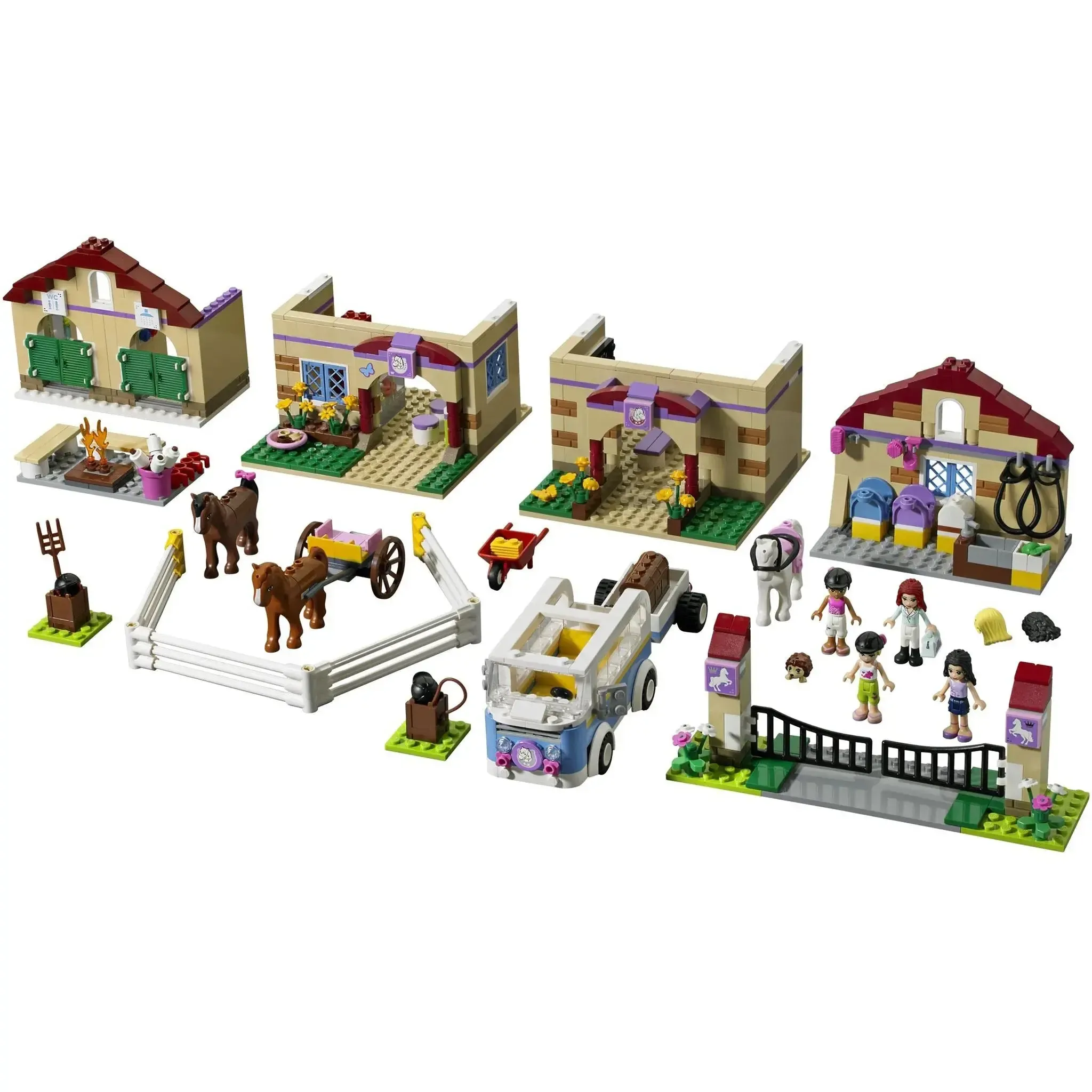 LEGO [Friends] - Summer Riding Camp Building Set - Horseback Riding Series (3185) - Image 3