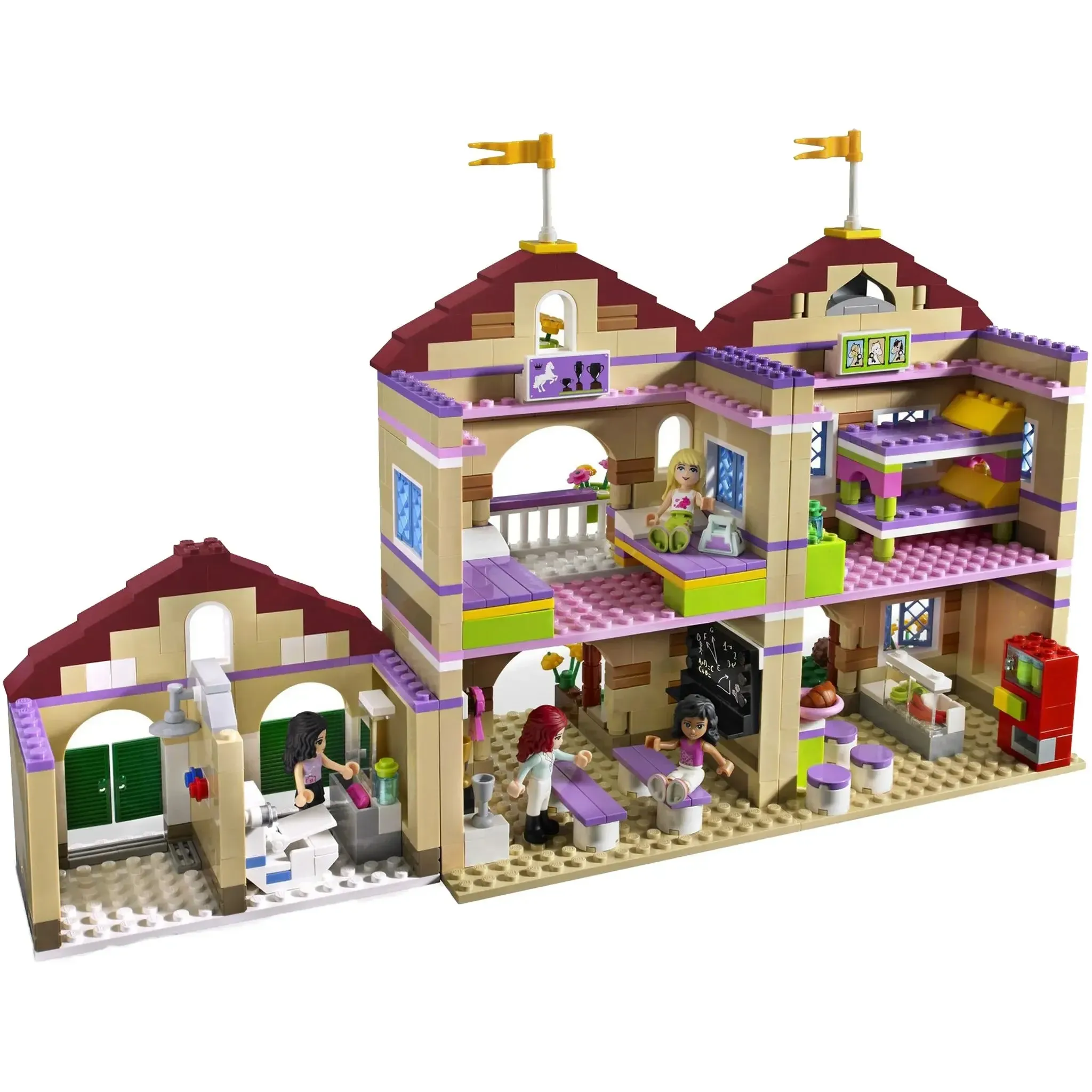 LEGO [Friends] - Summer Riding Camp Building Set - Horseback Riding Series (3185) - Image 4