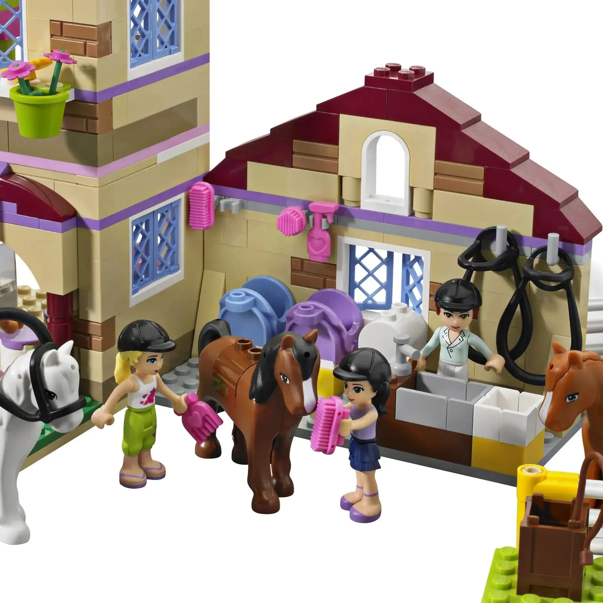 LEGO [Friends] - Summer Riding Camp Building Set - Horseback Riding Series (3185) - Image 9