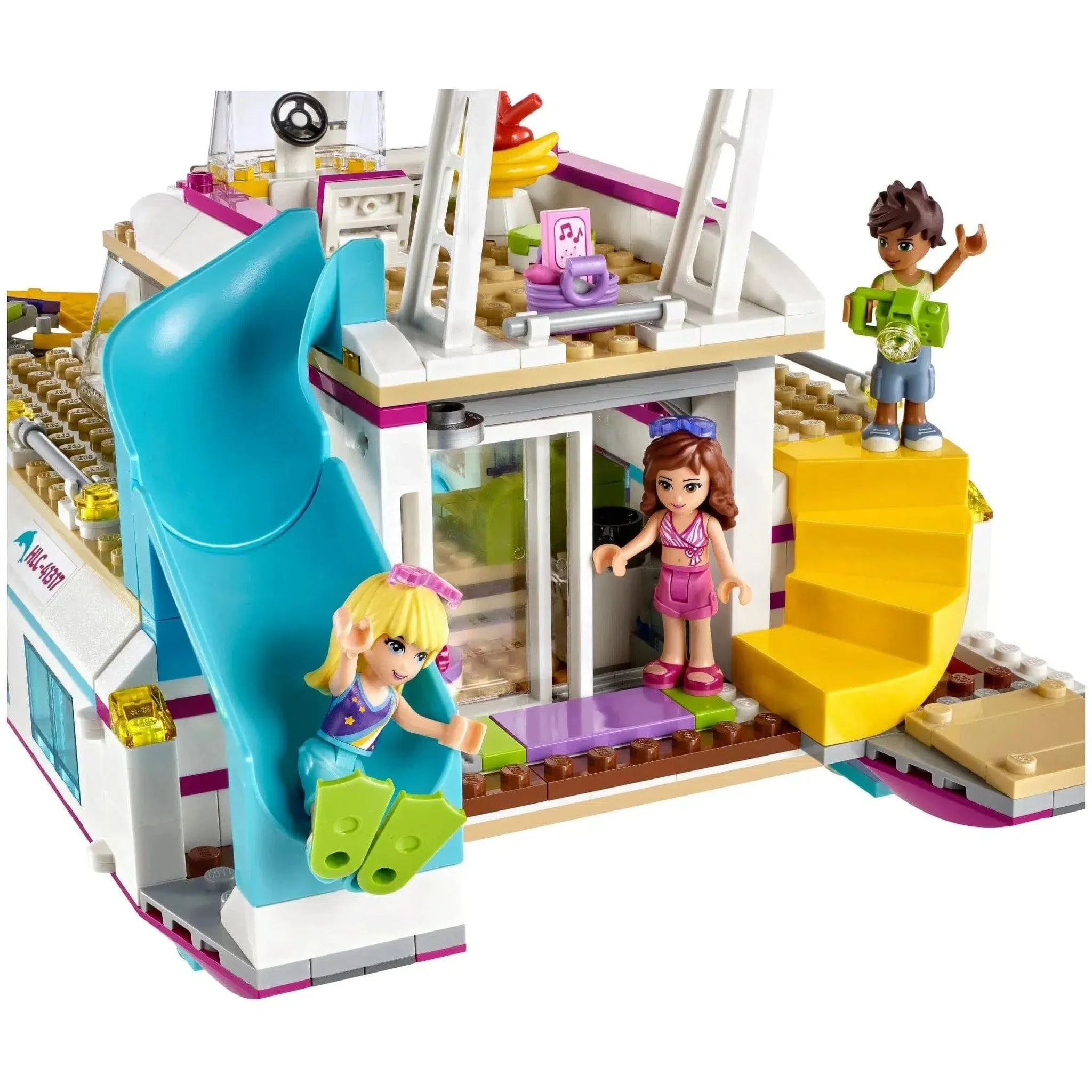 LEGO [Friends] - Sunshine Catamaran Building Set - Summer Series (41317) - Image 6