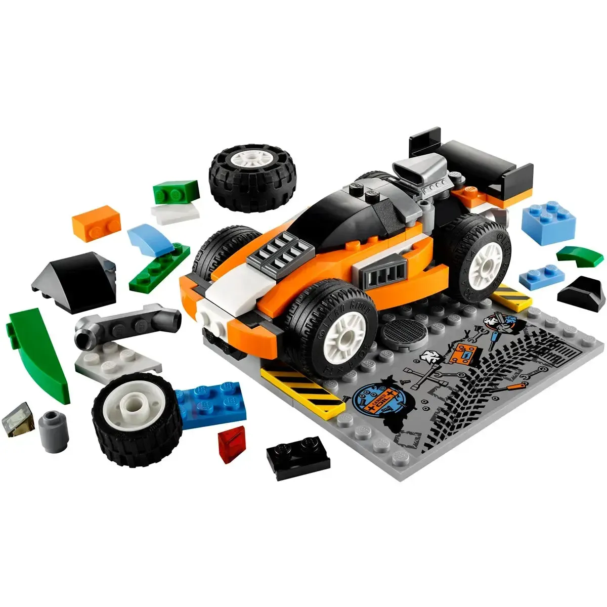 LEGO [Fusion] - Create and Race Building Set (21206) - Image 2