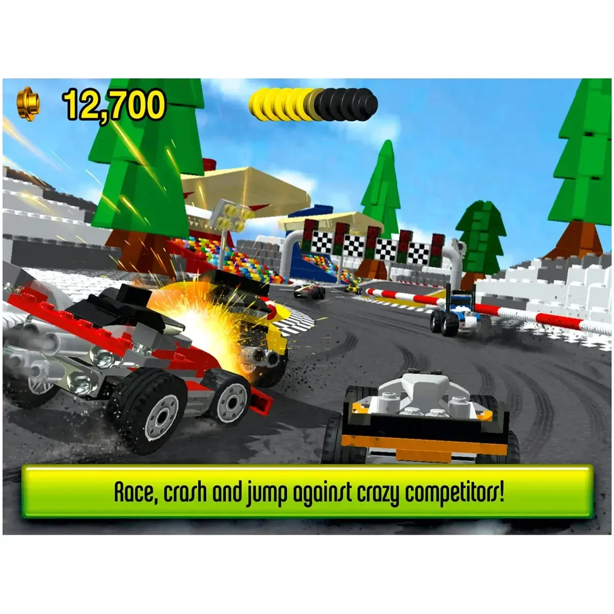 LEGO [Fusion] - Create and Race Building Set (21206) - Image 3