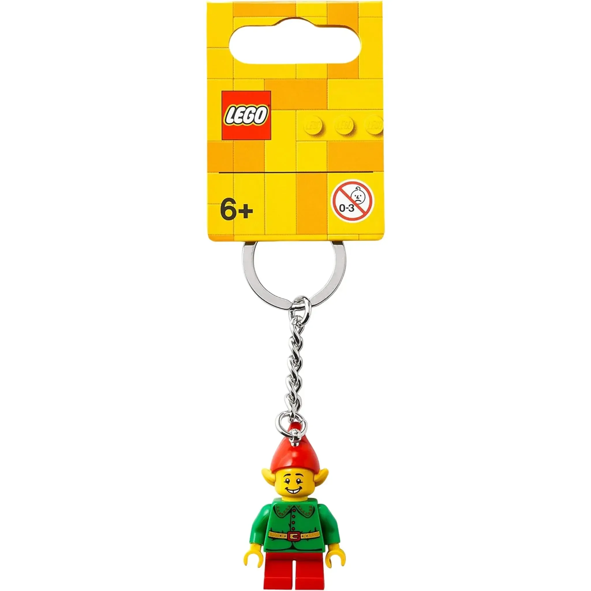 LEGO [Gear] - Happy Helper Christmas Elf Key Chain Building Set - Key Chains/Seasonal Series (854041)