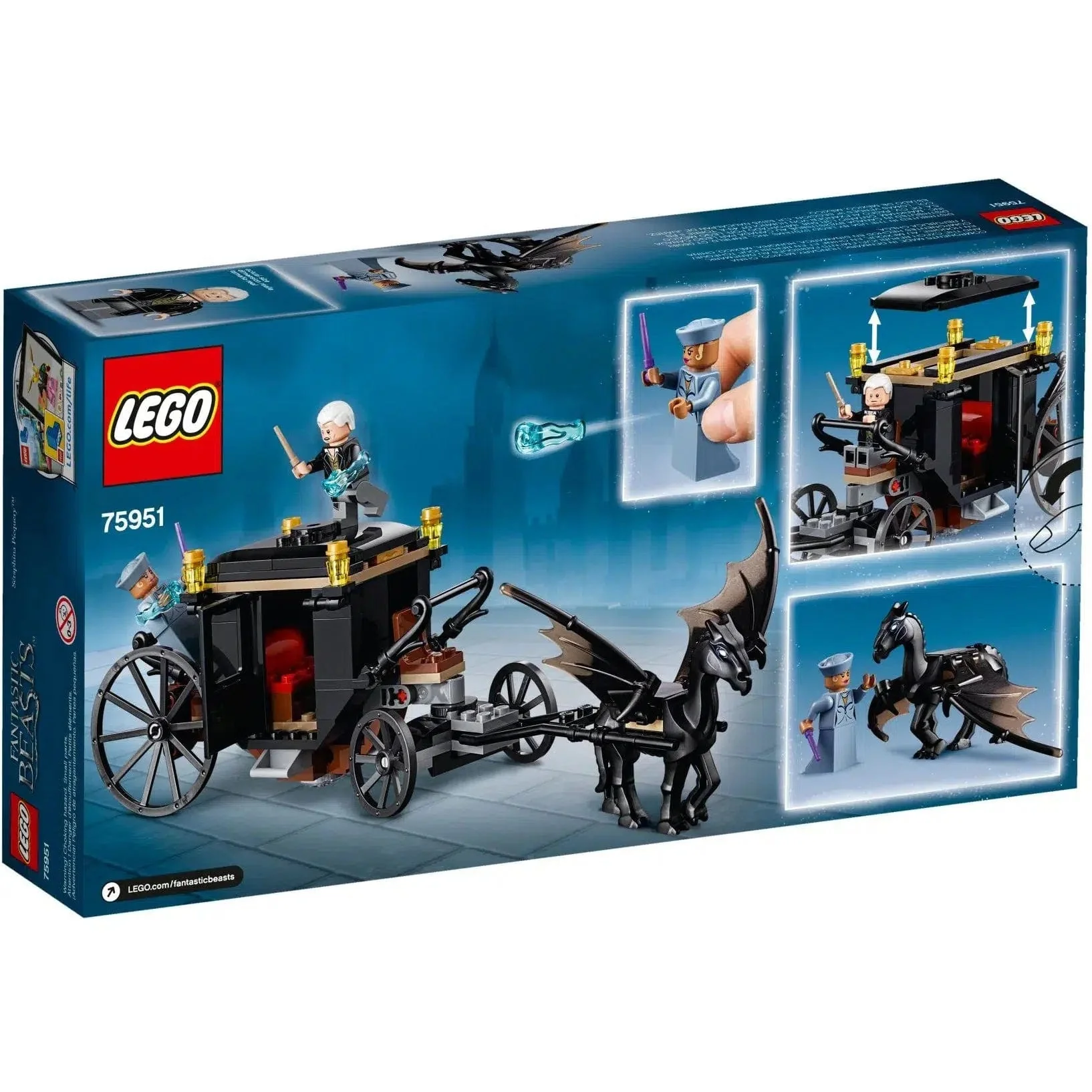 LEGO [Harry Potter] - Grindelwald's Escape Building Set - Fantastic Beasts Series (75951) - Image 5