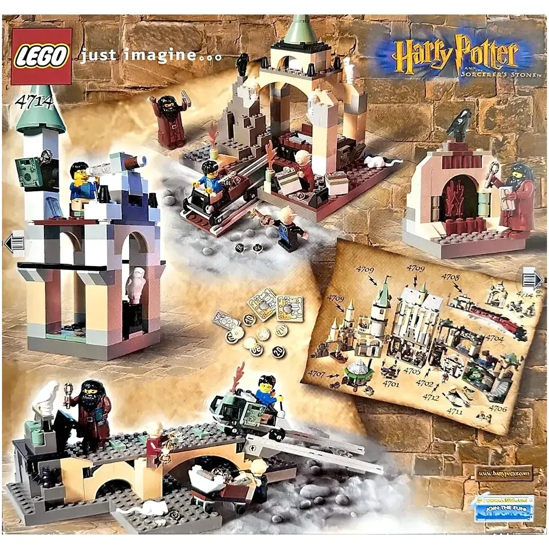 LEGO [Harry Potter] - Gringotts Bank Building Set - Philosopher's Stone Series (4714) - Image 3