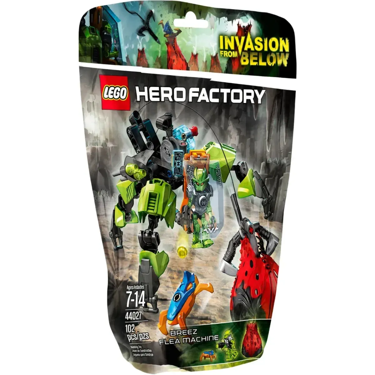 LEGO [HERO Factory] - BREEZ Flea Machine Building Set - Invasion From Below Series (44027)