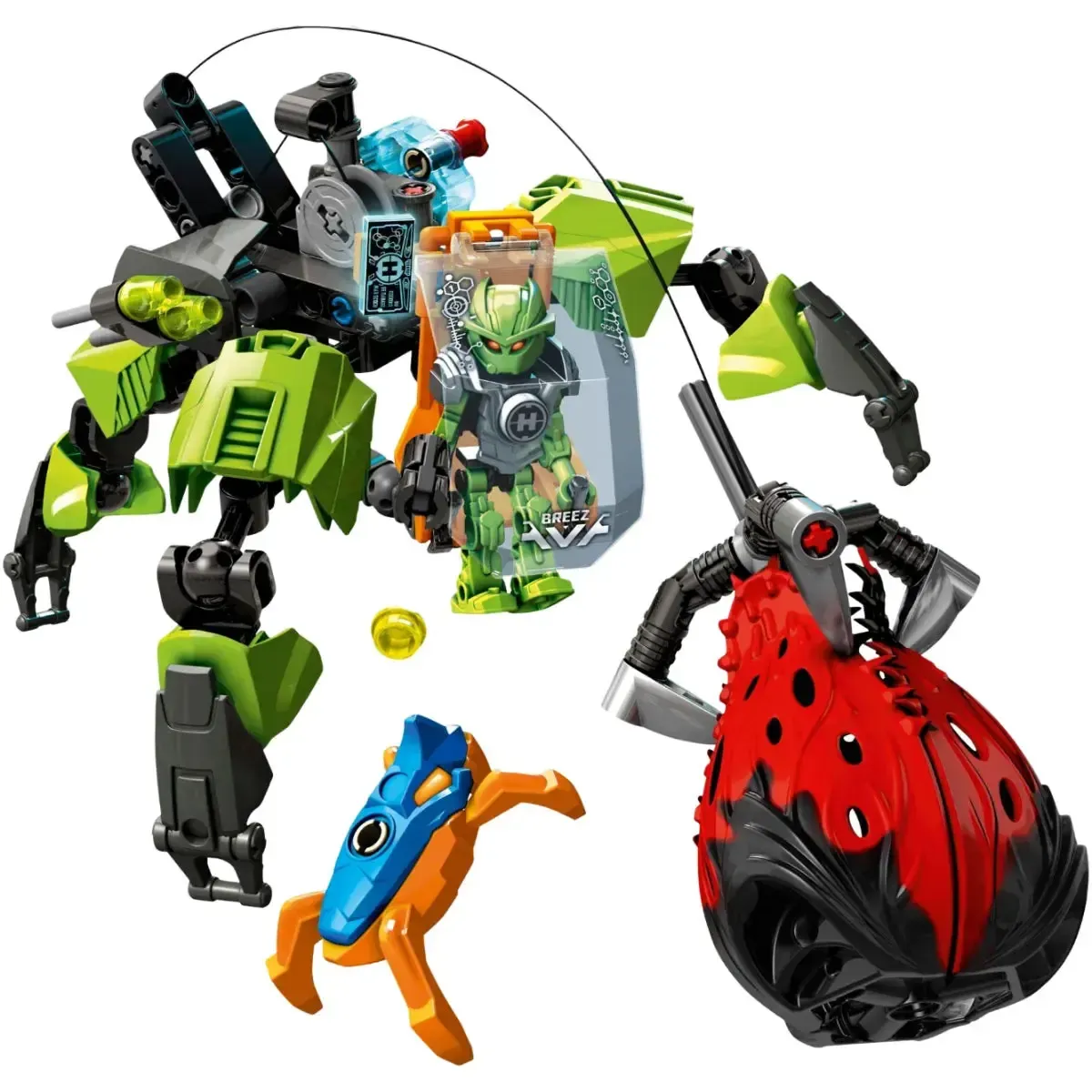 LEGO [HERO Factory] - BREEZ Flea Machine Building Set - Invasion From Below Series (44027) - Image 2