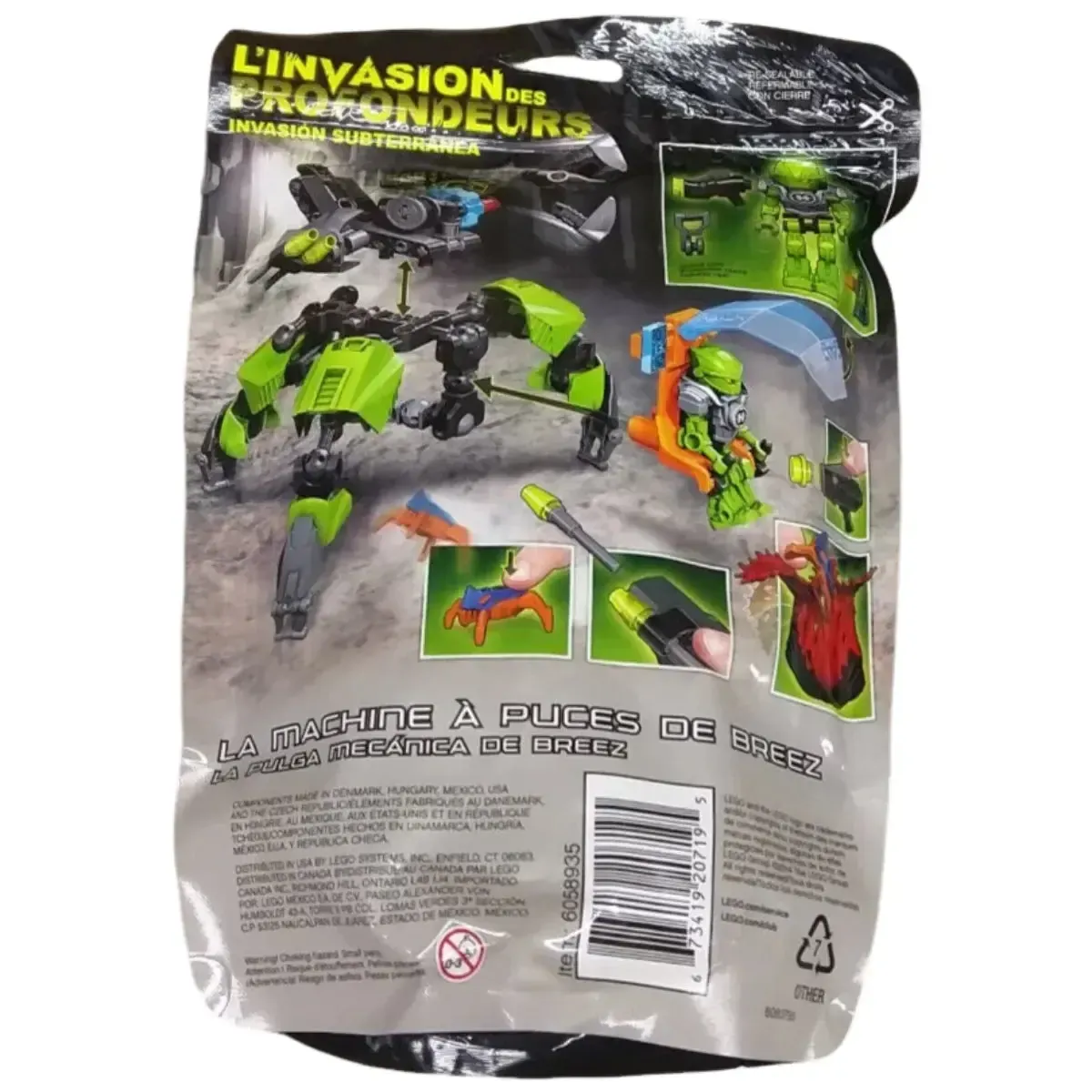 LEGO [HERO Factory] - BREEZ Flea Machine Building Set - Invasion From Below Series (44027) - Image 3