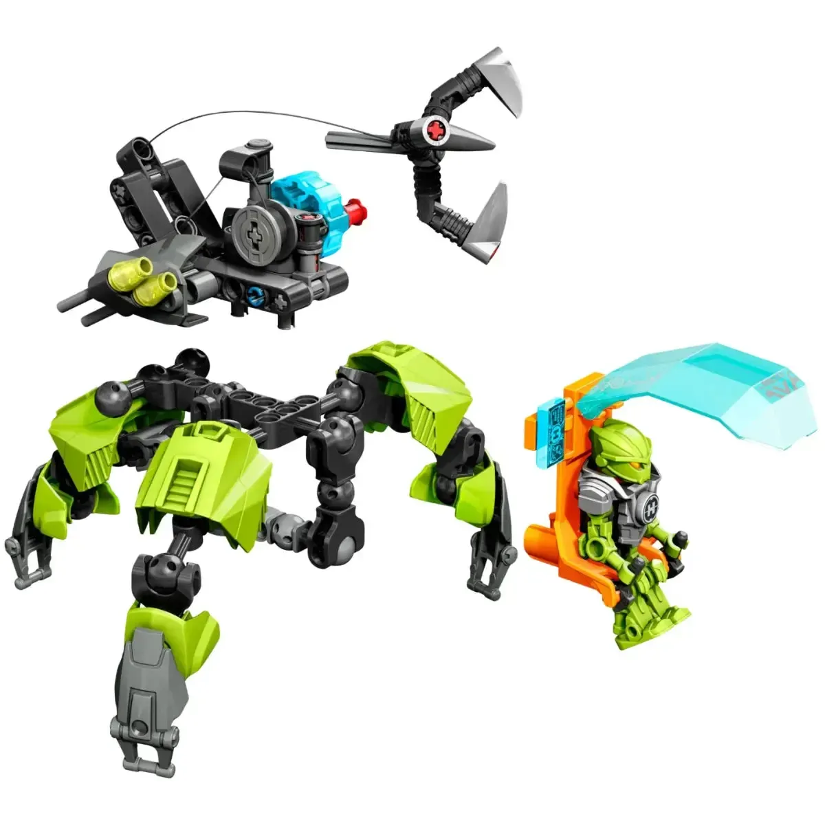 LEGO [HERO Factory] - BREEZ Flea Machine Building Set - Invasion From Below Series (44027) - Image 7