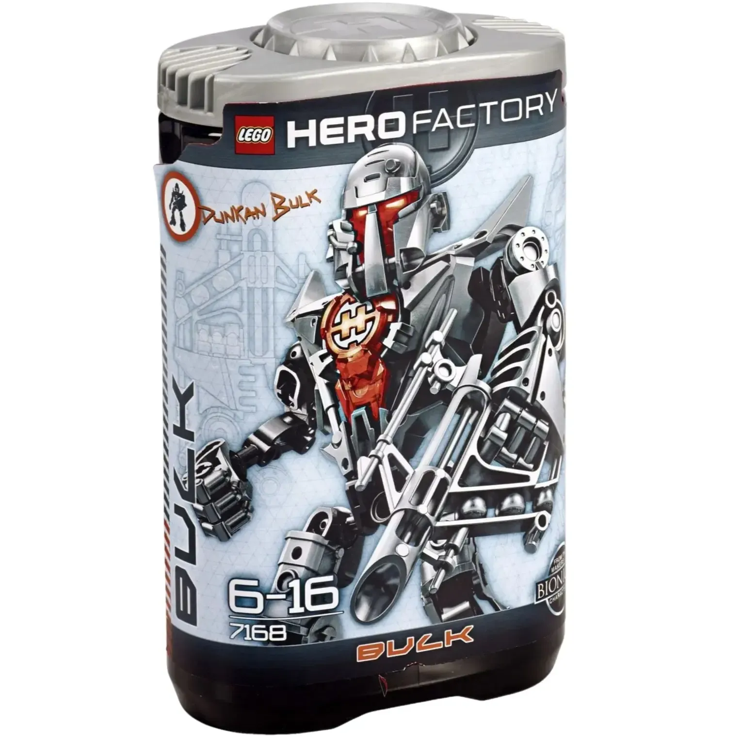 LEGO [HERO Factory] - Duncan Bulk Building Set - Rise of the Rookies Series (7168)