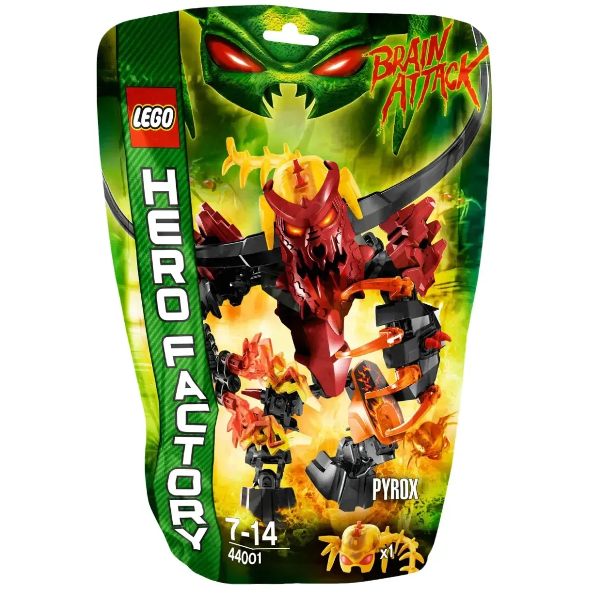 LEGO [HERO Factory] - PYROX Building Set - Brain Attack Series (44001)