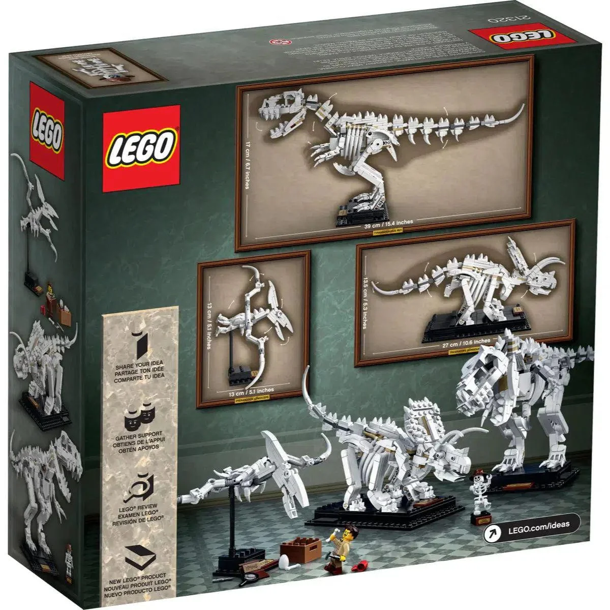 LEGO [Ideas] - Dinosaur Fossils (21320) - Image 3
