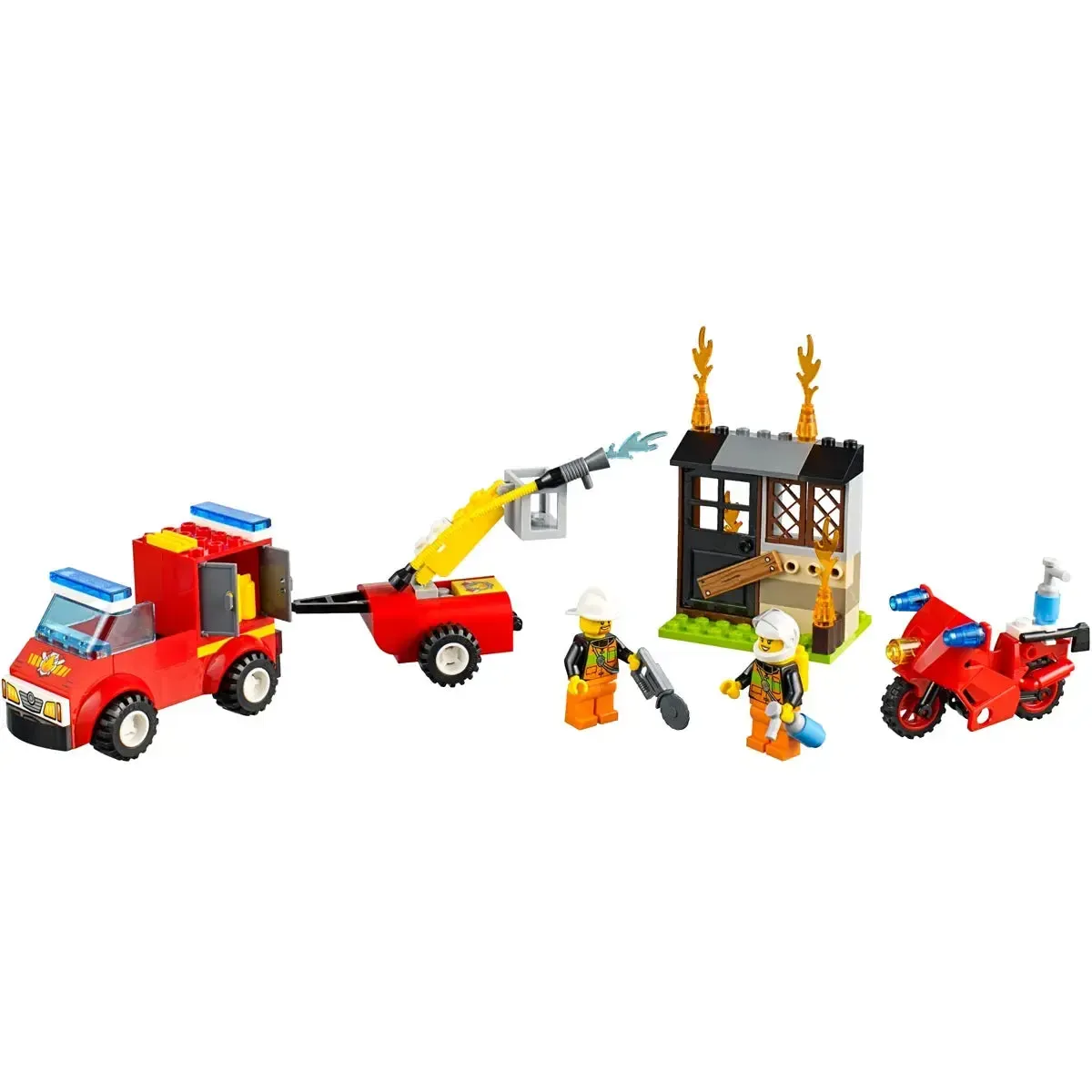 LEGO [Juniors] - Fire Patrol Suitcase Building Set - City Series (10740) - Image 2