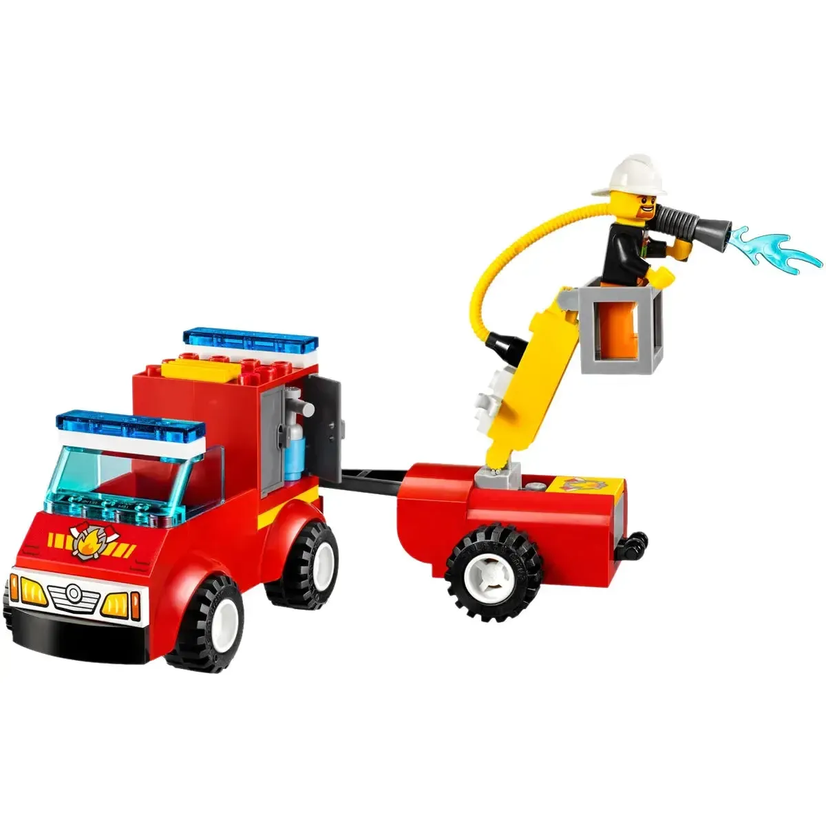 LEGO [Juniors] - Fire Patrol Suitcase Building Set - City Series (10740) - Image 4