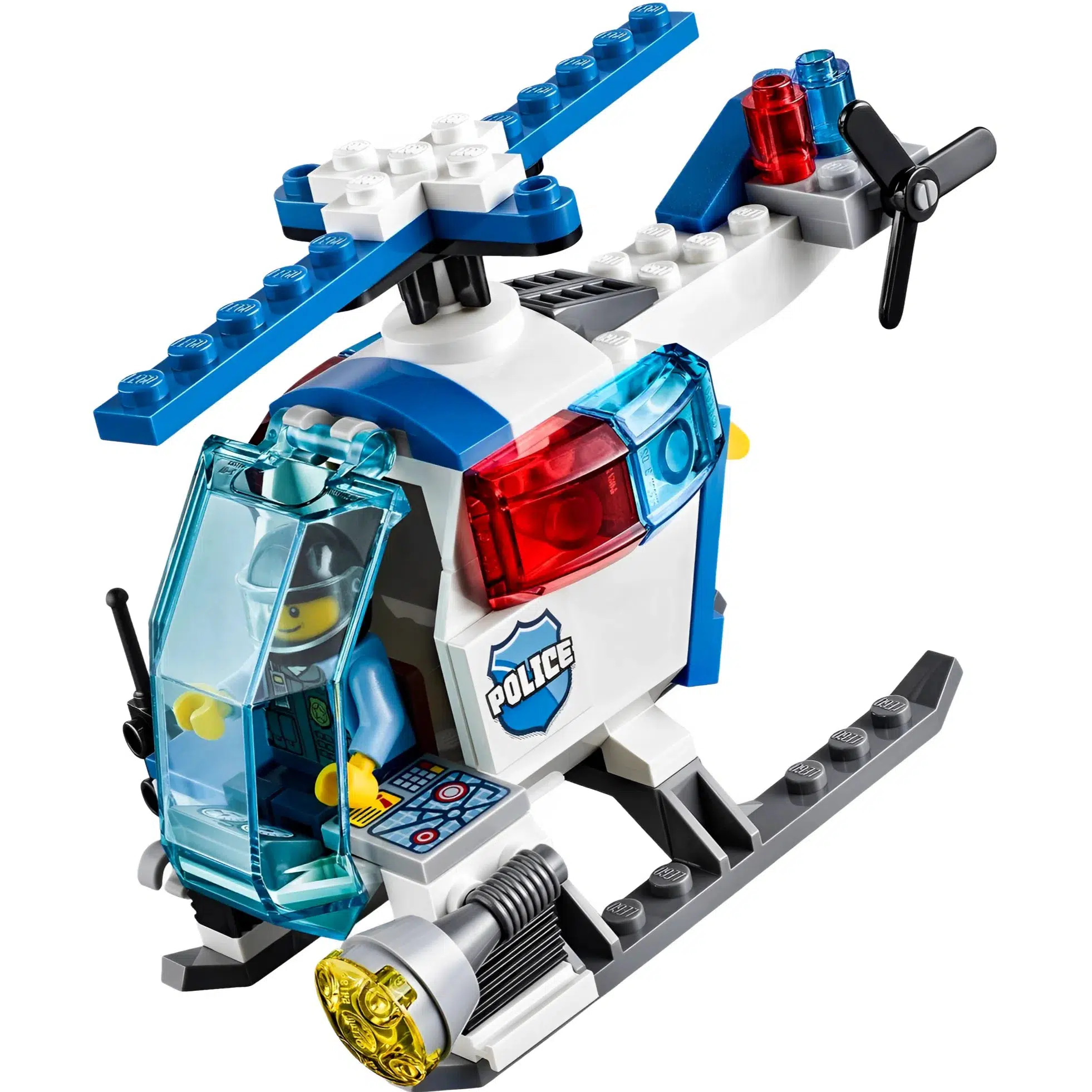 LEGO [Juniors] - Police Helicopter Chase Building Set - City Series (10720) - Image 3