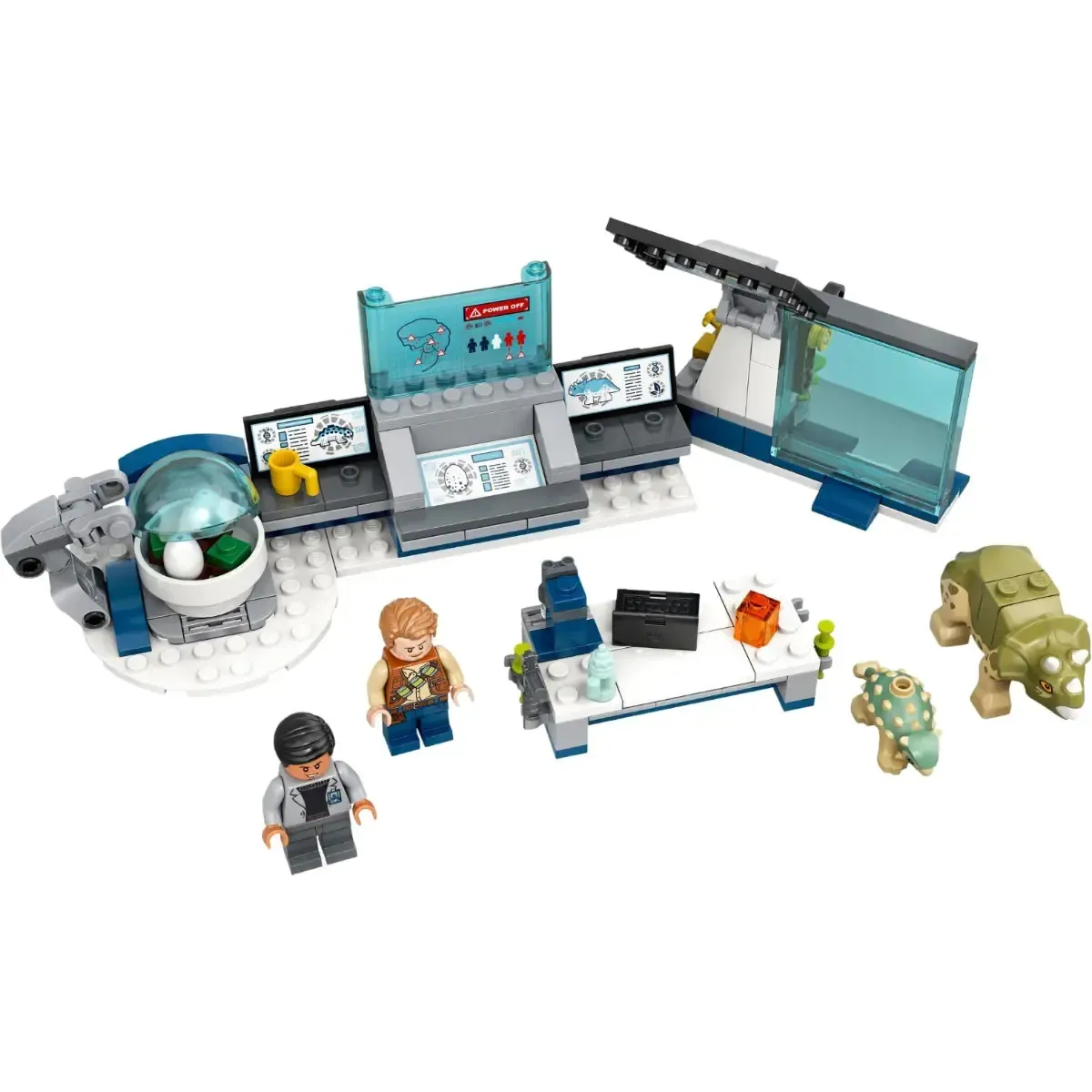 LEGO [Jurassic World] - Dr. Wu's Lab: Baby Dinosaurs Breakout Building Set - Legend of Isla Nublar Series (75939) - Image 2