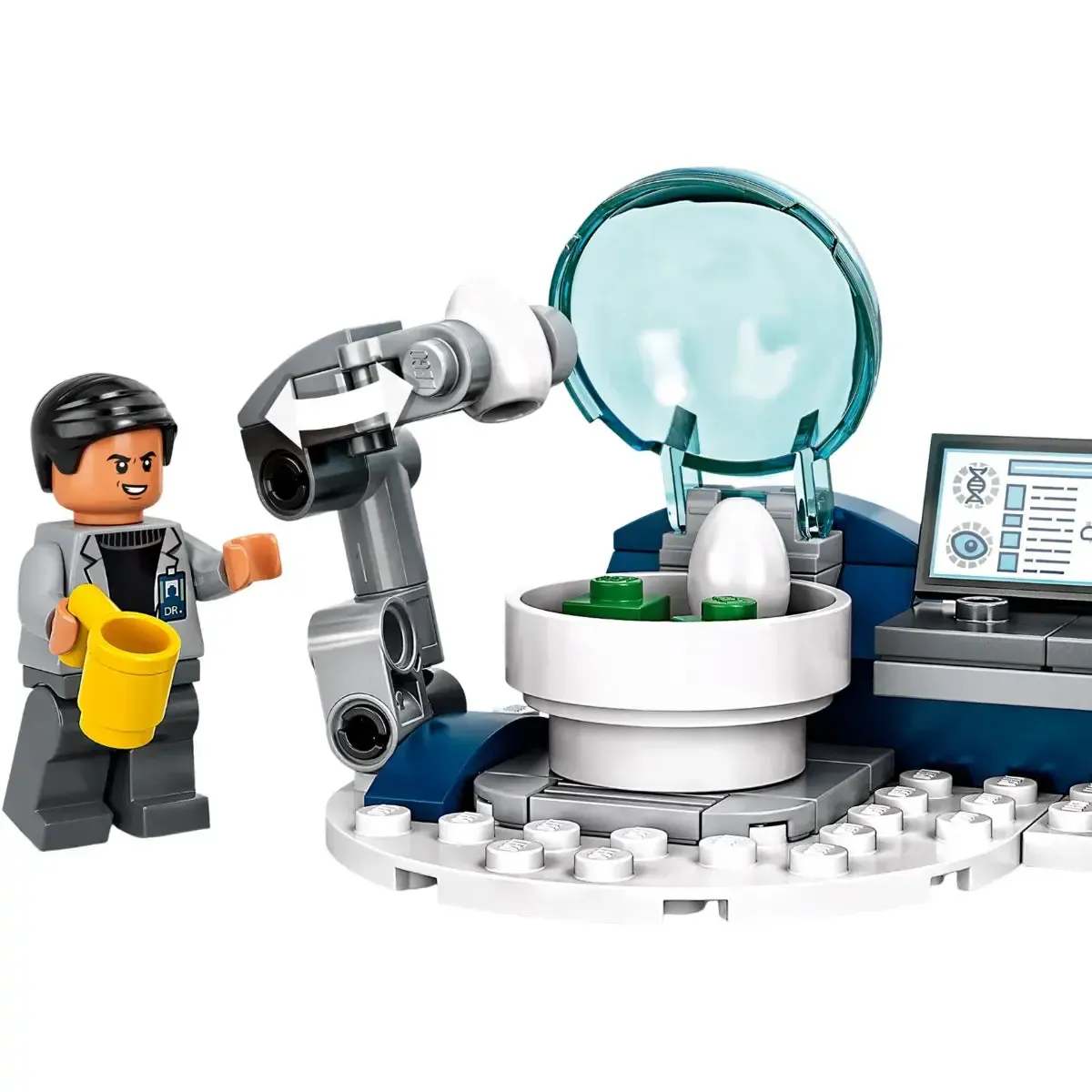 LEGO [Jurassic World] - Dr. Wu's Lab: Baby Dinosaurs Breakout Building Set - Legend of Isla Nublar Series (75939) - Image 5