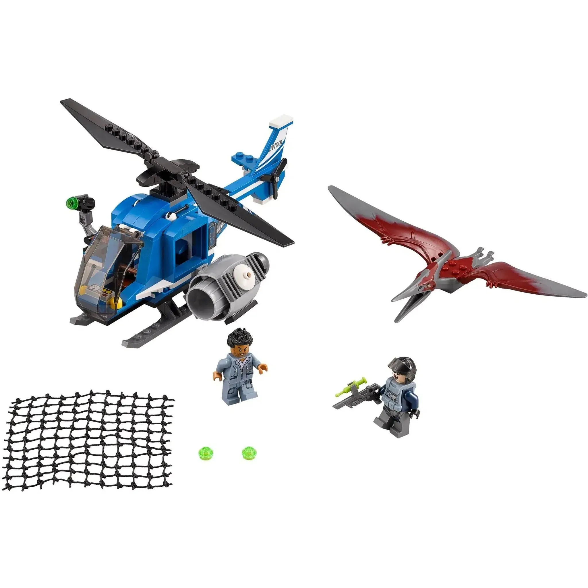 LEGO [Jurassic World] - Pteranodon Capture Building Set - Series (75915) - Image 2