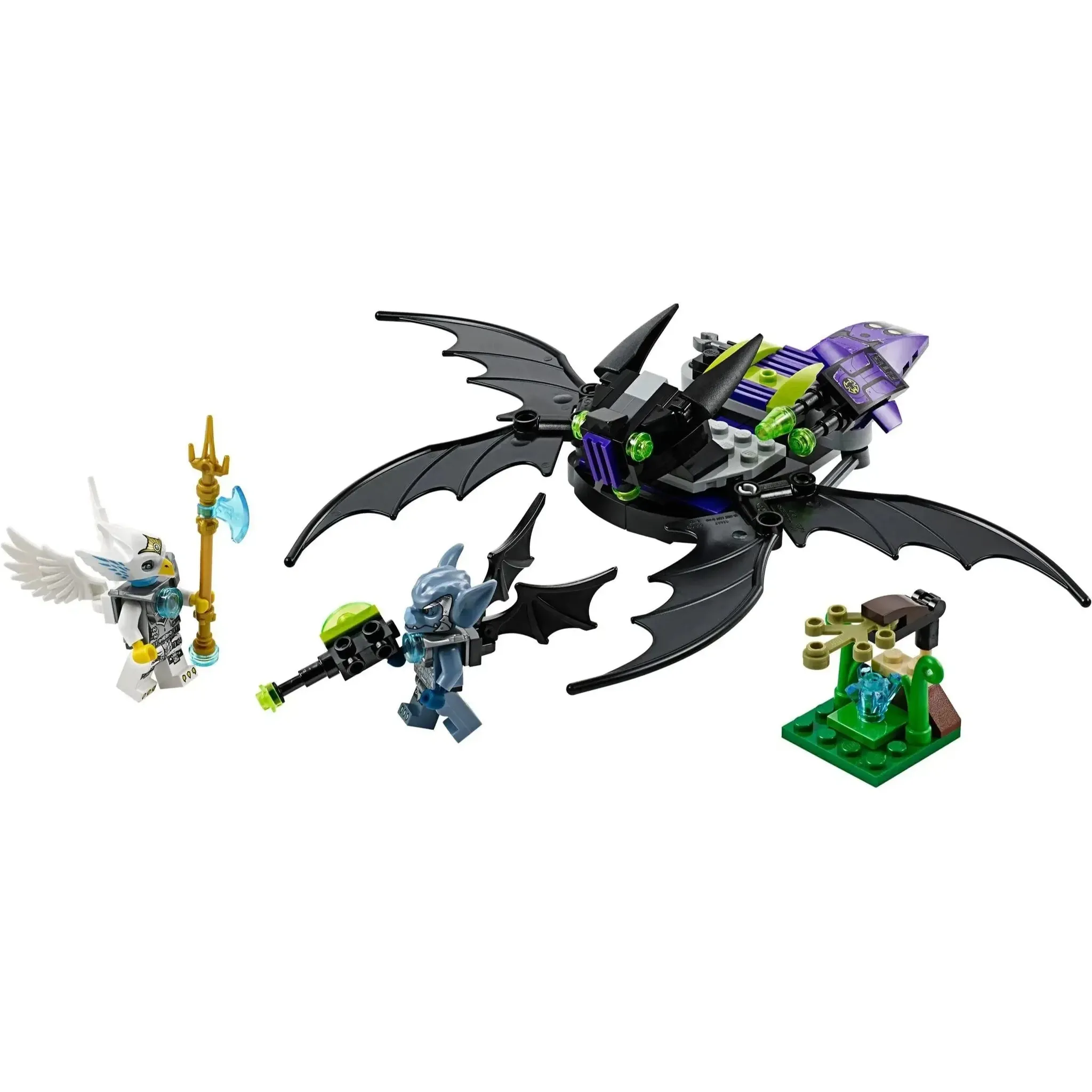 LEGO [Legends of Chima] - Braptor's Wing Striker Building Set - Outlands Series (70128) - Image 2