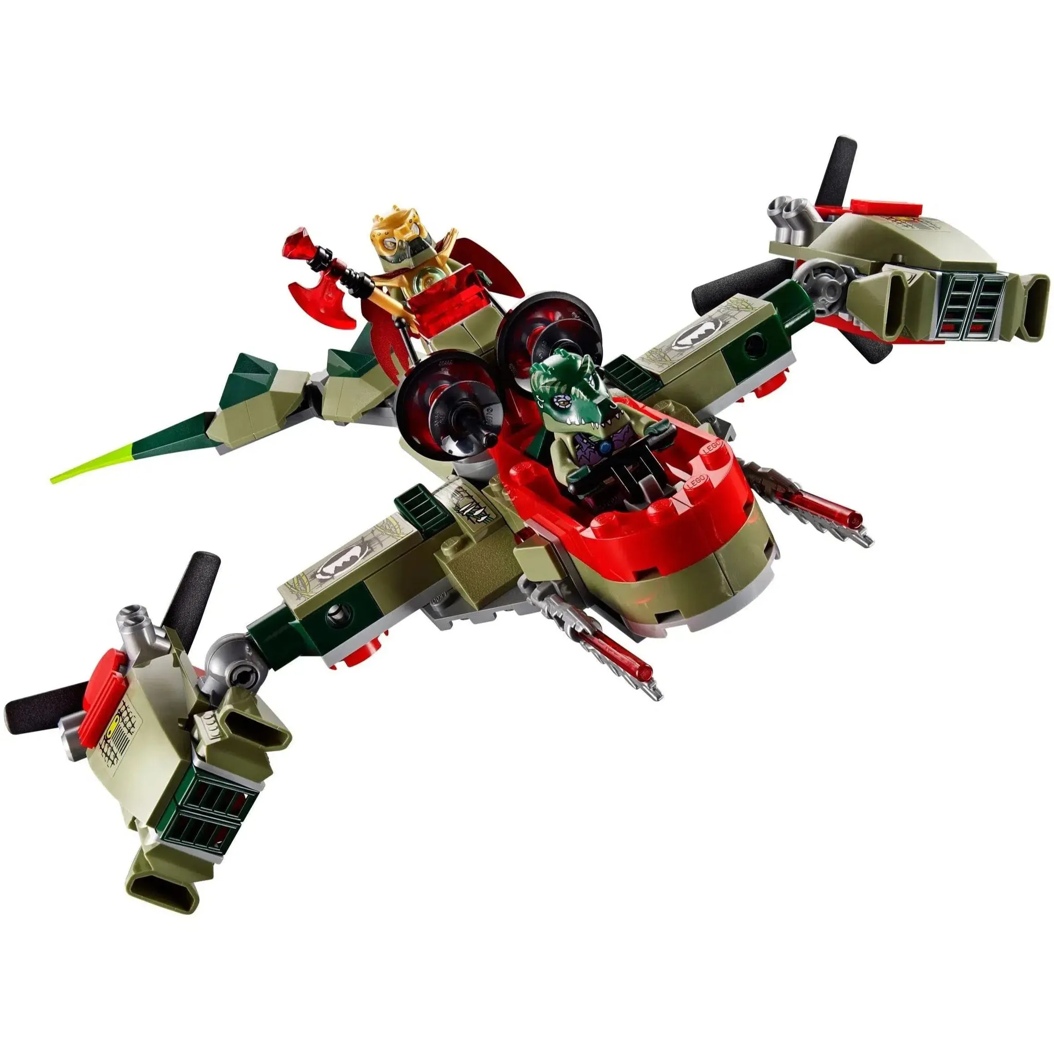 LEGO [Legends of Chima] - Cragger's Command Ship Building Set - The Power of the CHI Series (70006) - Image 4