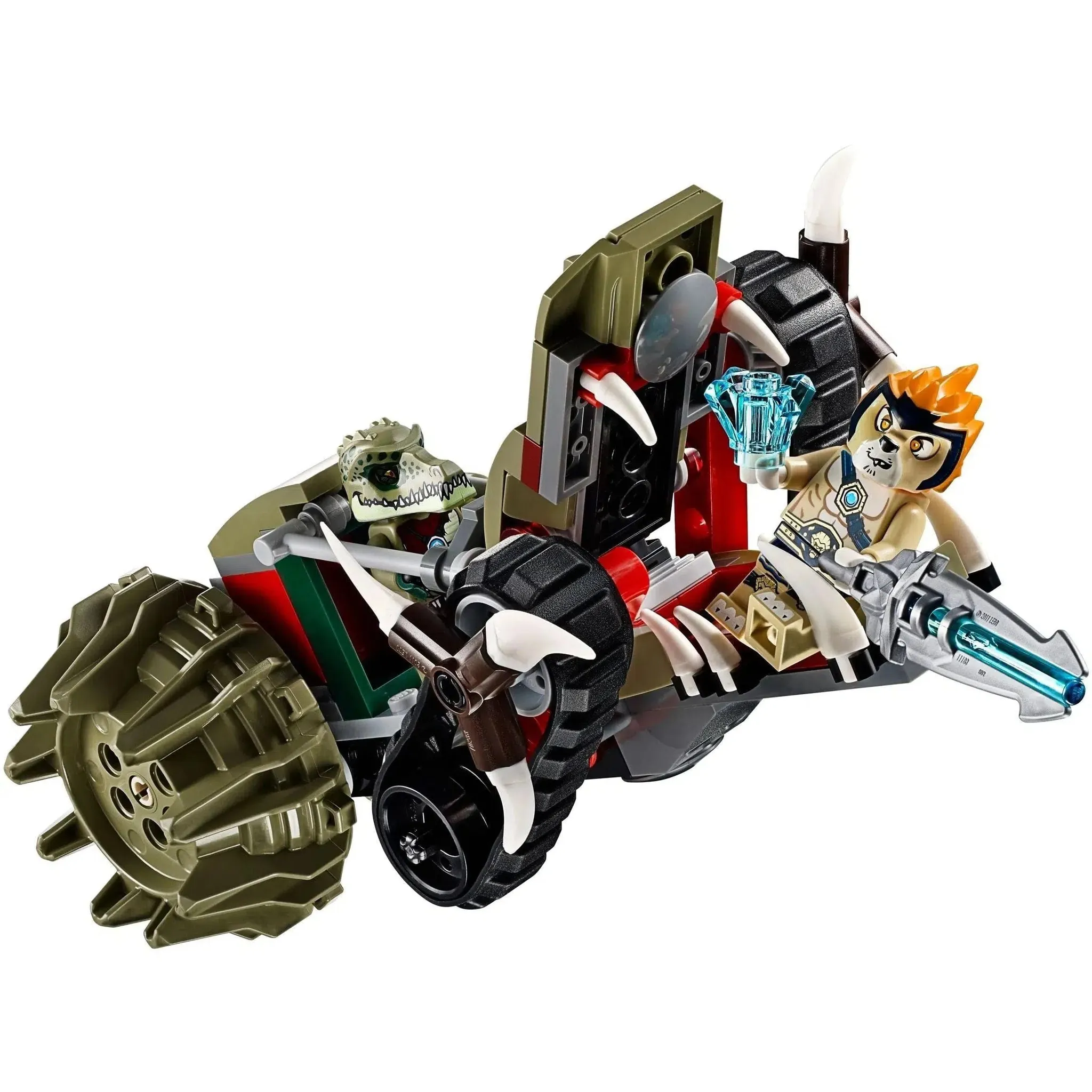 LEGO [Legends of Chima] - Crawley's Claw Ripper Building Set - The Power of the CHI Series (70001) - Image 3