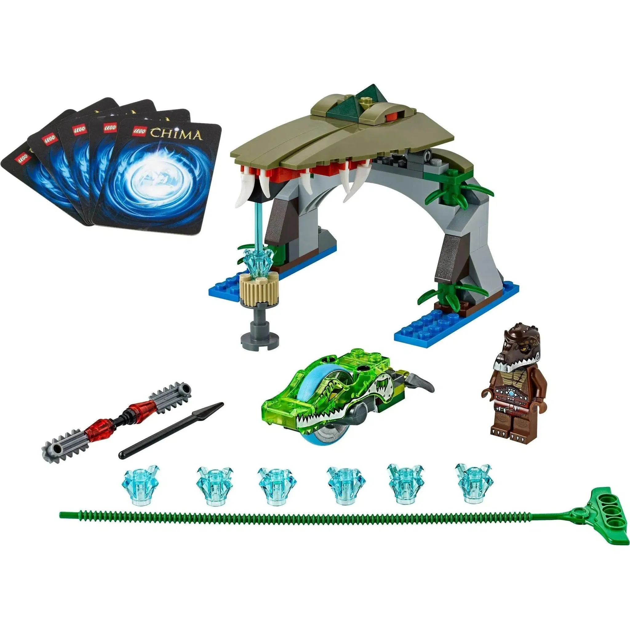 LEGO [Legends of Chima] - Croc Chomp Building Set - Speedorz Series (70112) - Image 2