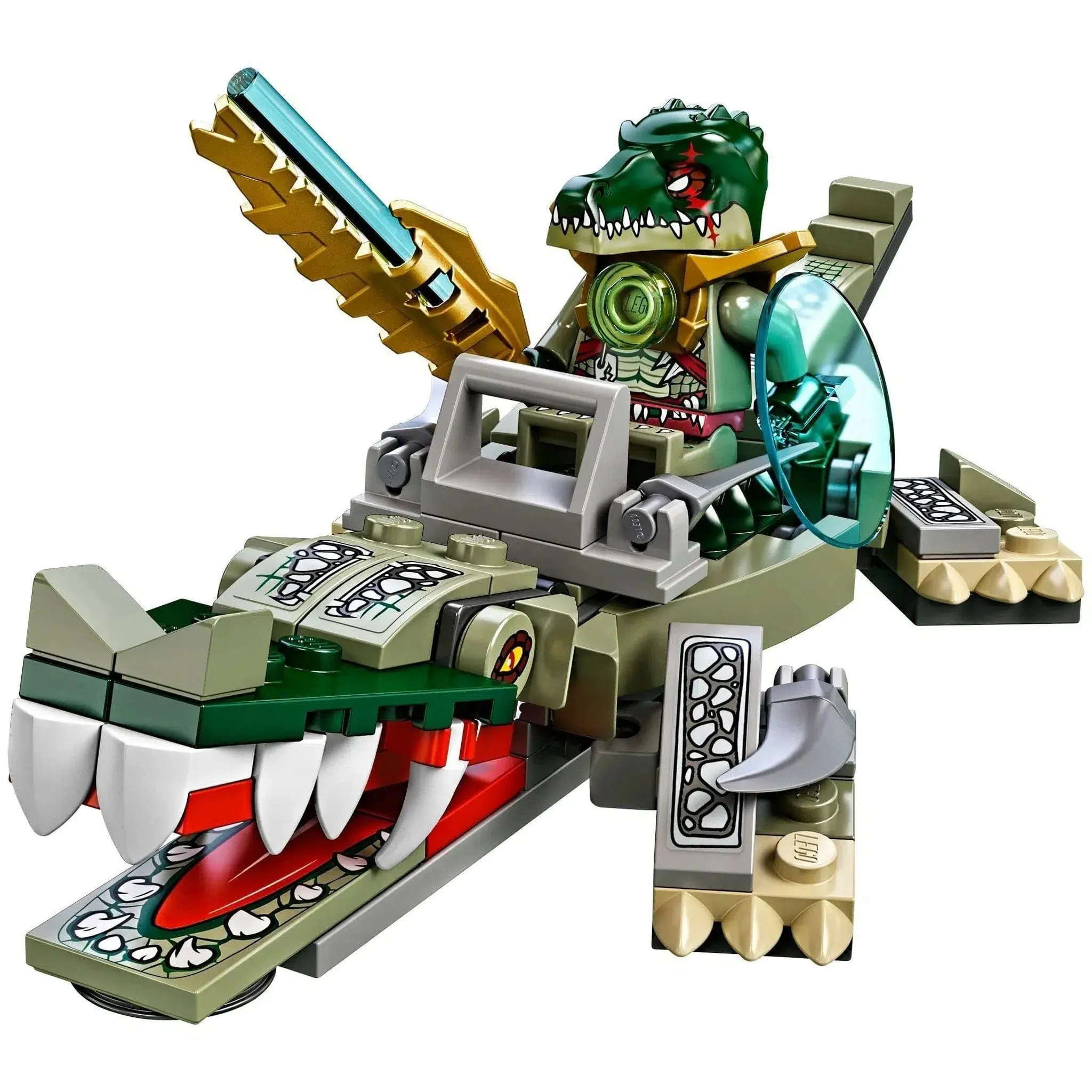LEGO [Legends of Chima] - Crocodile Legend Beast Building Set - Legend Beasts Series (70126) - Image 3