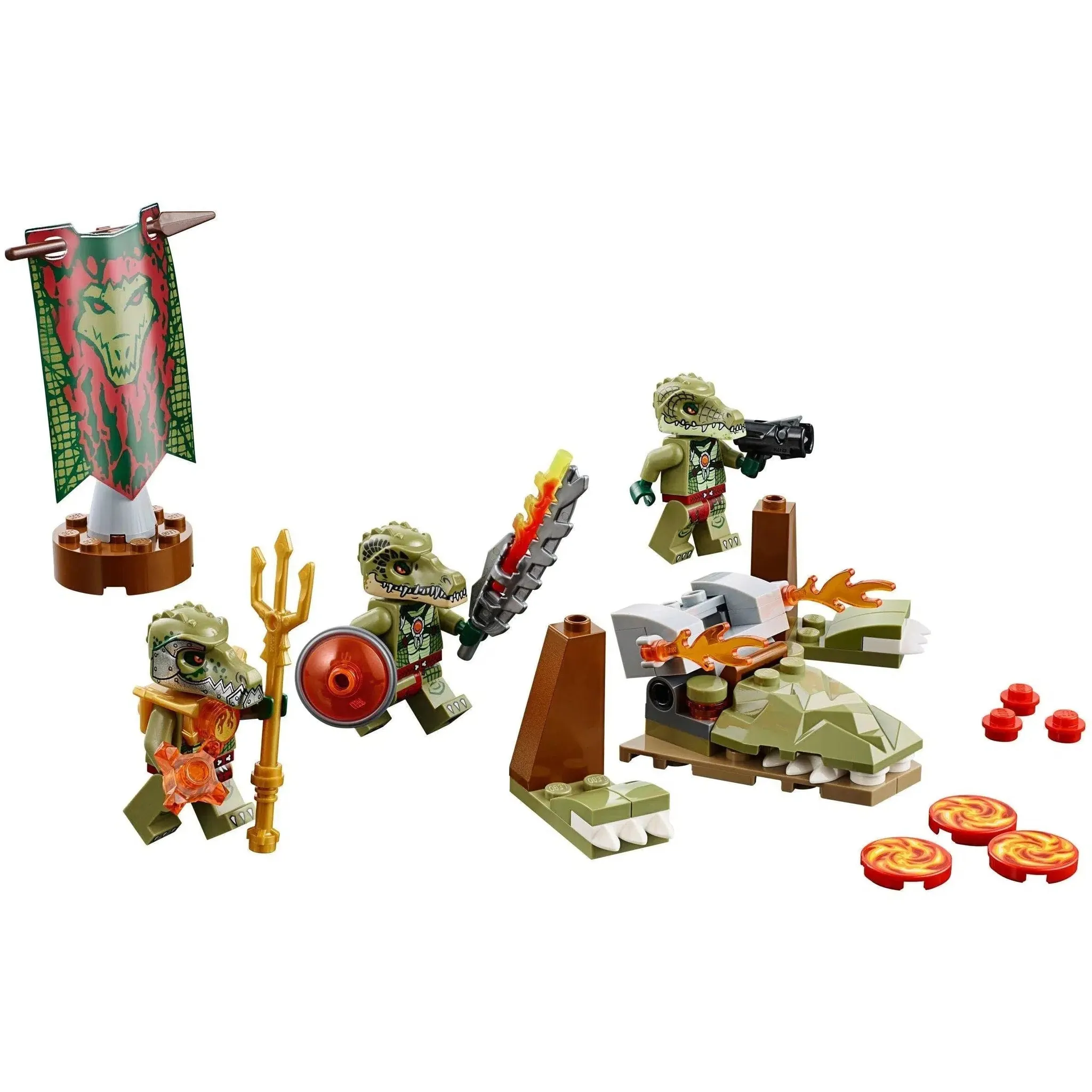 LEGO [Legends of Chima] - Crocodile Tribe Pack Building Set - Tribe Packs Series (70231) - Image 2