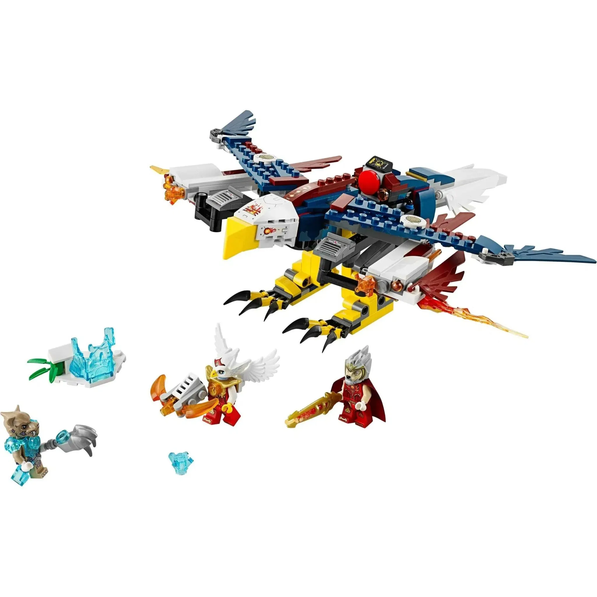 LEGO [Legends of Chima] - Eris' Fire Eagle Flyer Building Set - Fire vs. Ice Series (70142) - Image 2