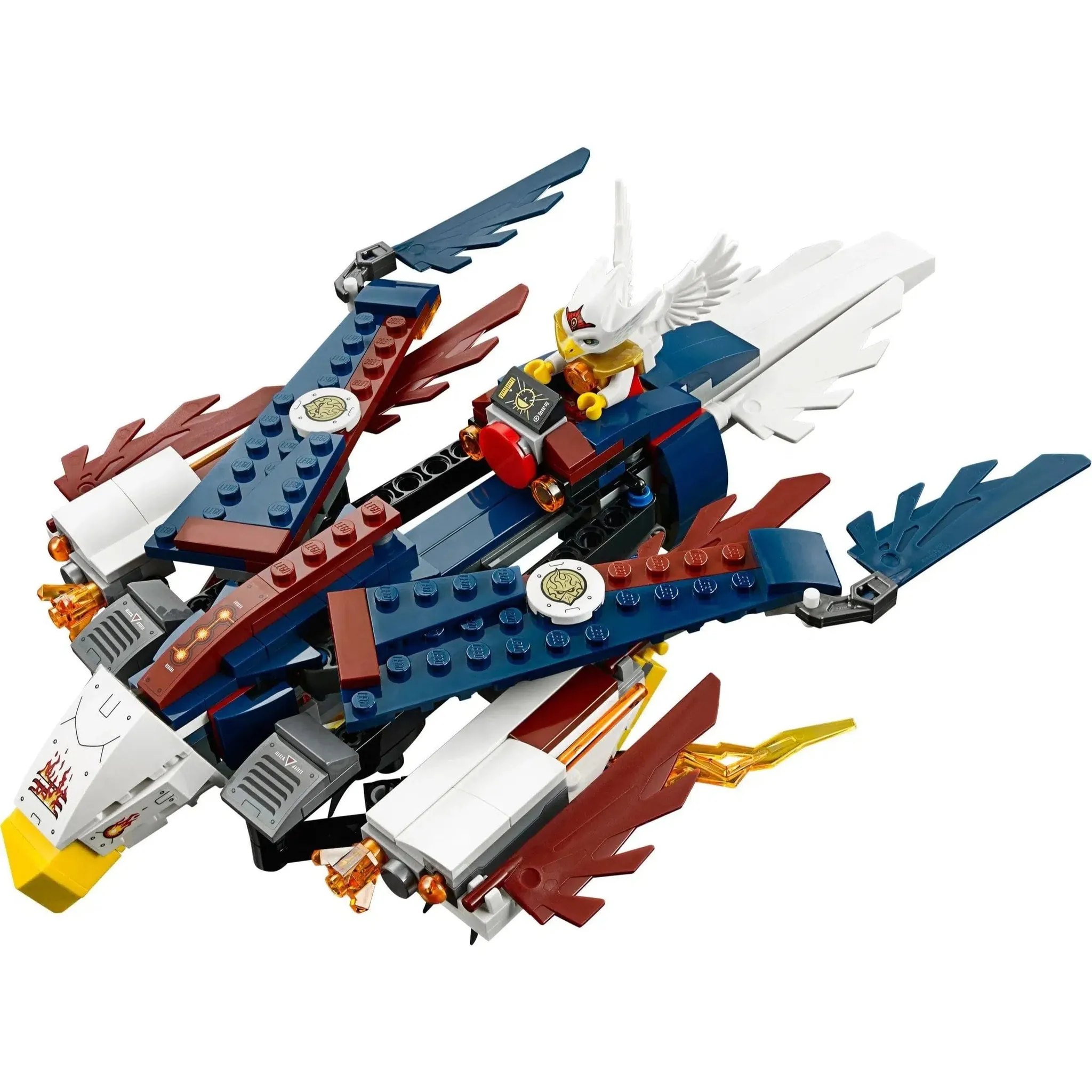 LEGO [Legends of Chima] - Eris' Fire Eagle Flyer Building Set - Fire vs. Ice Series (70142) - Image 4