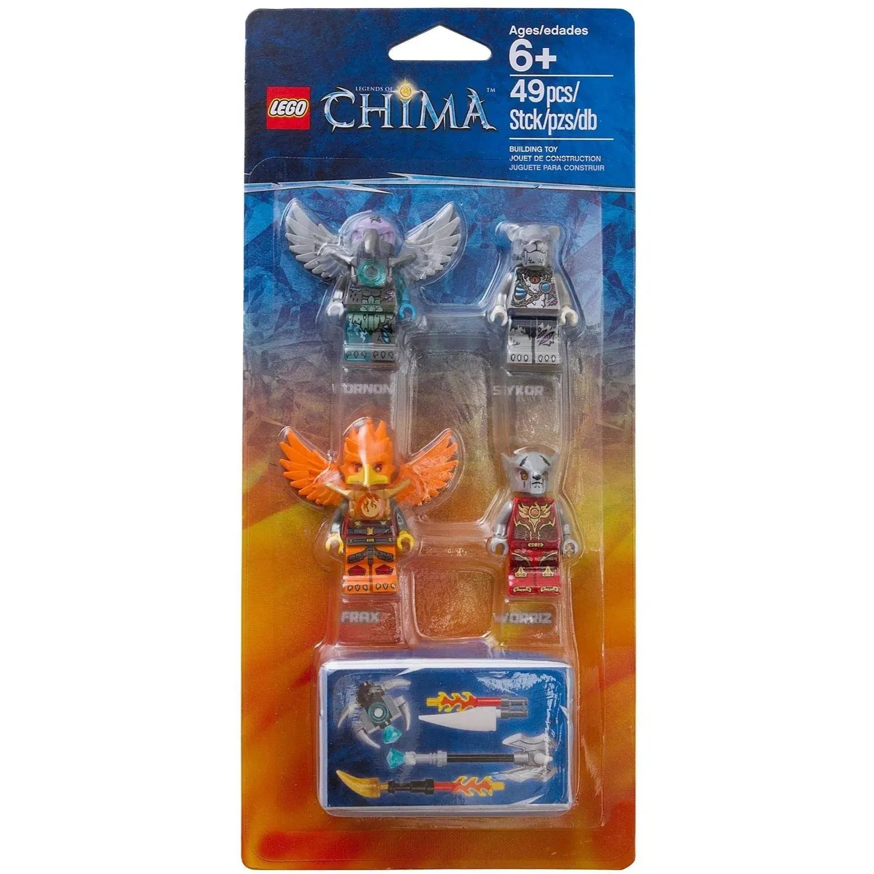 LEGO [Legends of Chima] - Fire and Ice Minifigure Accessory Set Building Set - Accessories Series (850913)