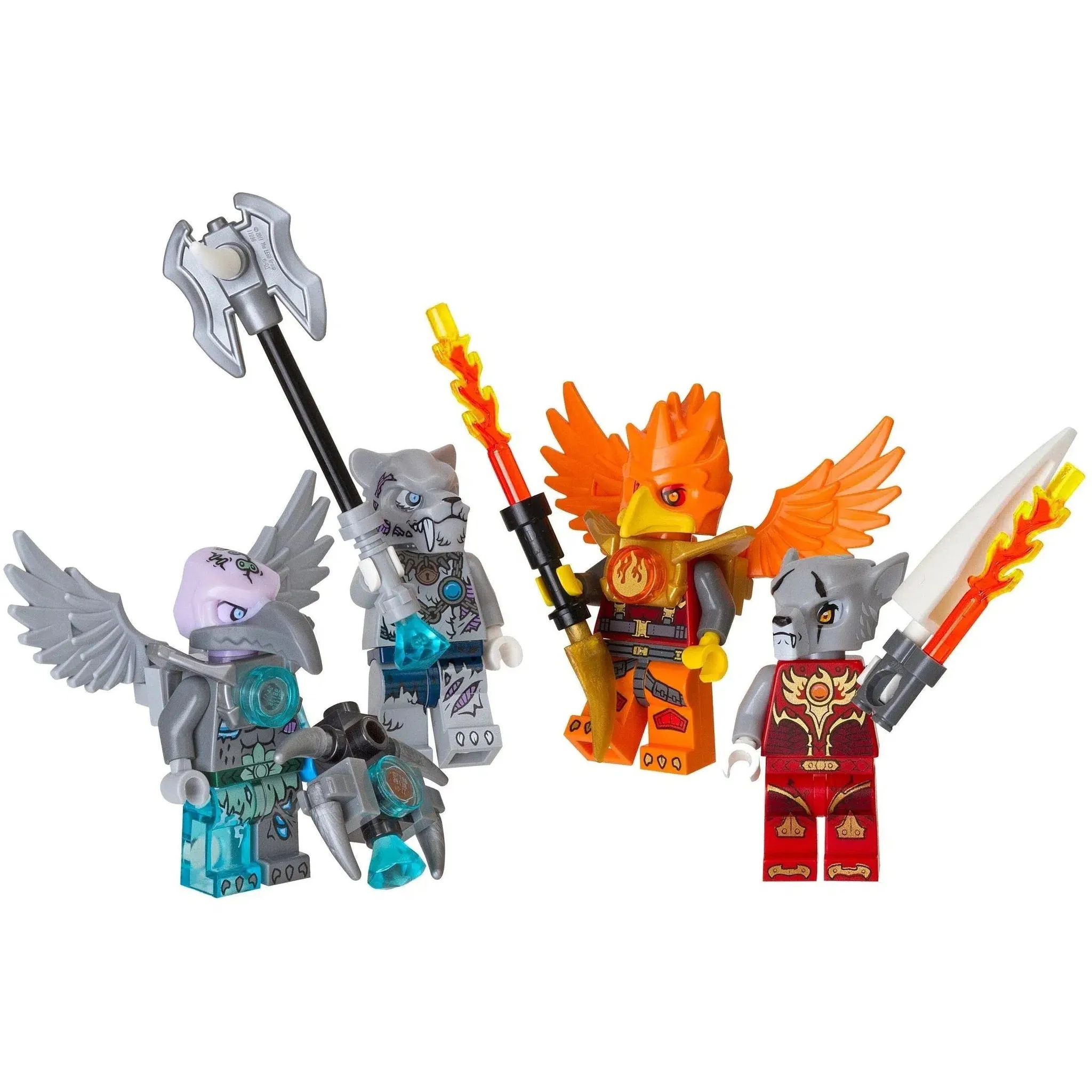 LEGO [Legends of Chima] - Fire and Ice Minifigure Accessory Set Building Set - Accessories Series (850913) - Image 2