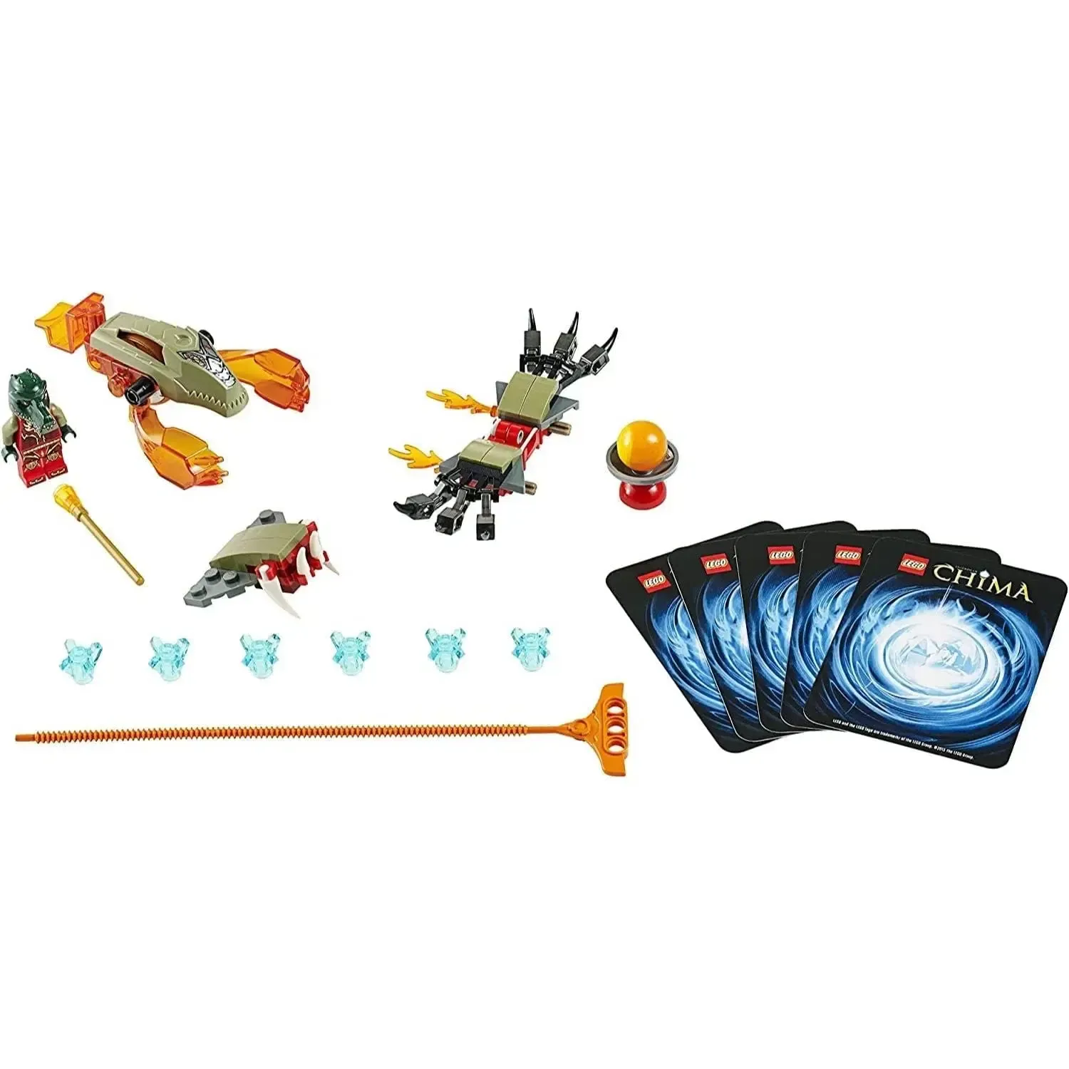 LEGO [Legends of Chima] - Flaming Claws Building Set - Speedorz Series (70150) - Image 2