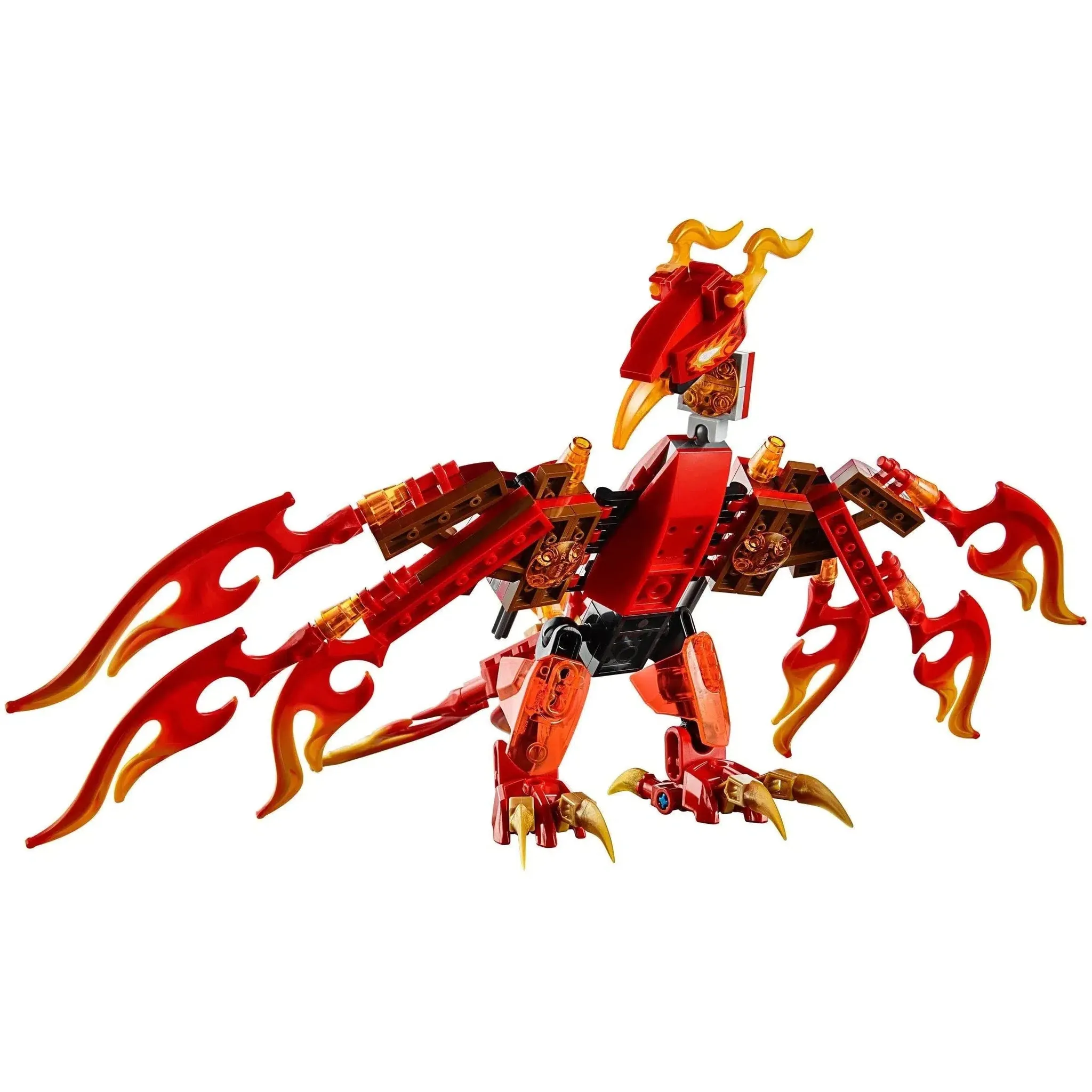 LEGO [Legends of Chima] - Flinx's Ultimate Phoenix Building Set - Fire vs. Ice Series (70221) - Image 4