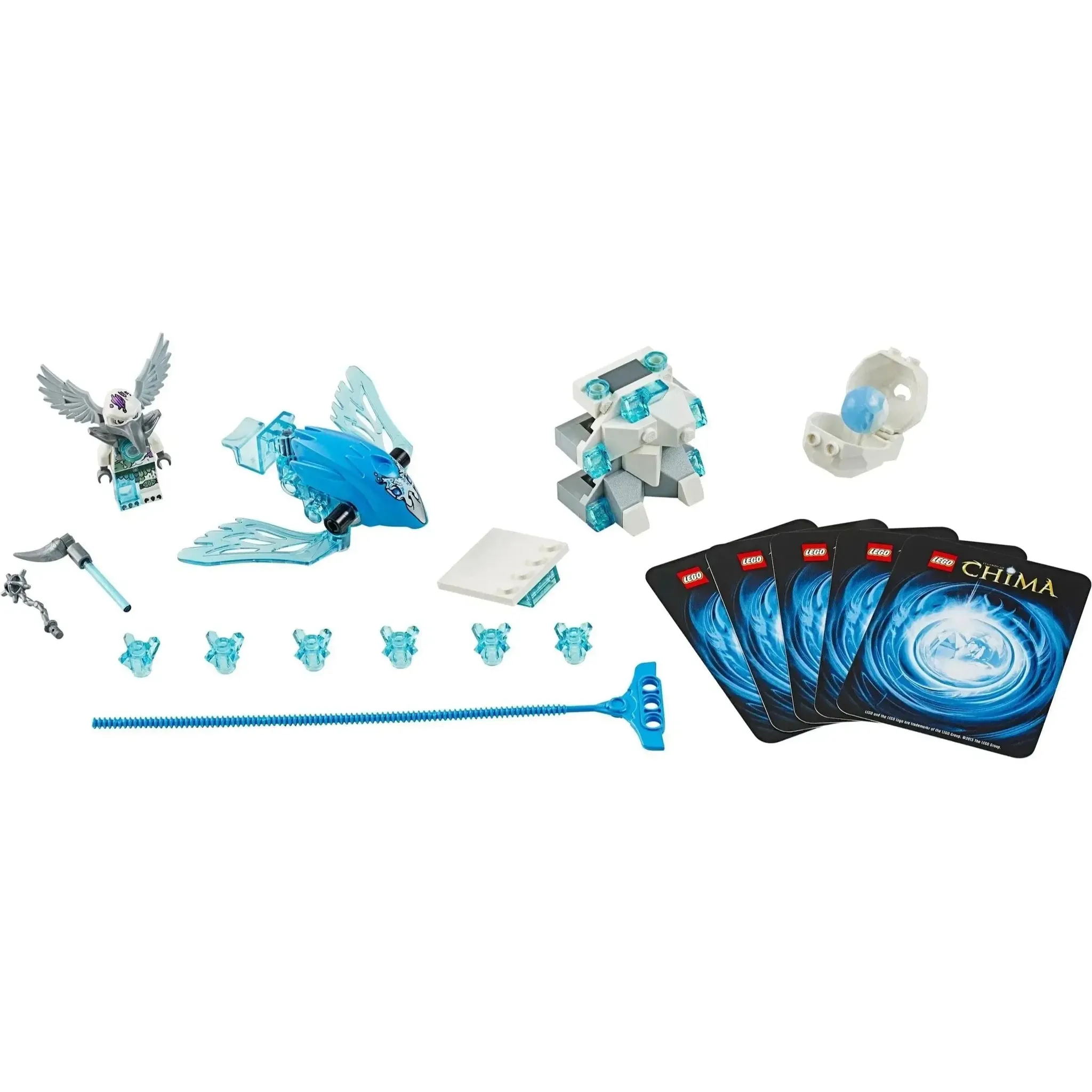 LEGO [Legends of Chima] - Frozen Spikes Building Set - Speedorz Series (70151) - Image 2